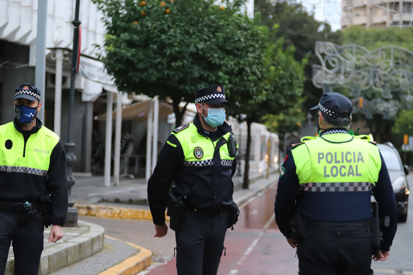 La Policía Local de Huelva controla el cumplimiento de las restricciones anti Covid
