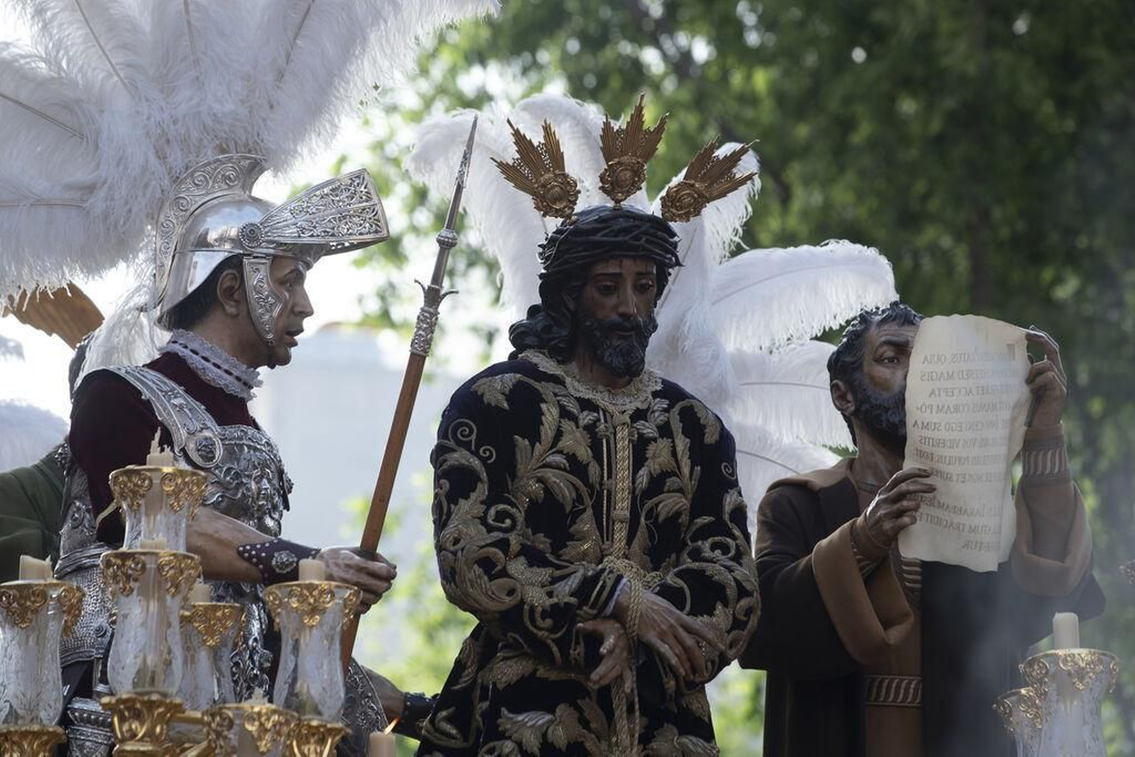 El Señor de la Sentencia el pasado Santo Entierro Grande