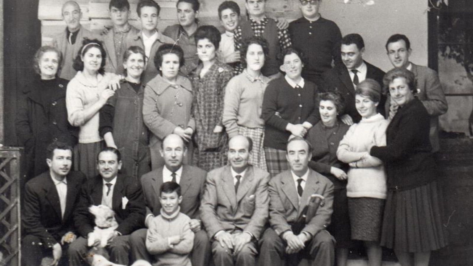 Personal y directivos de los laboratorios, años ' 50.
