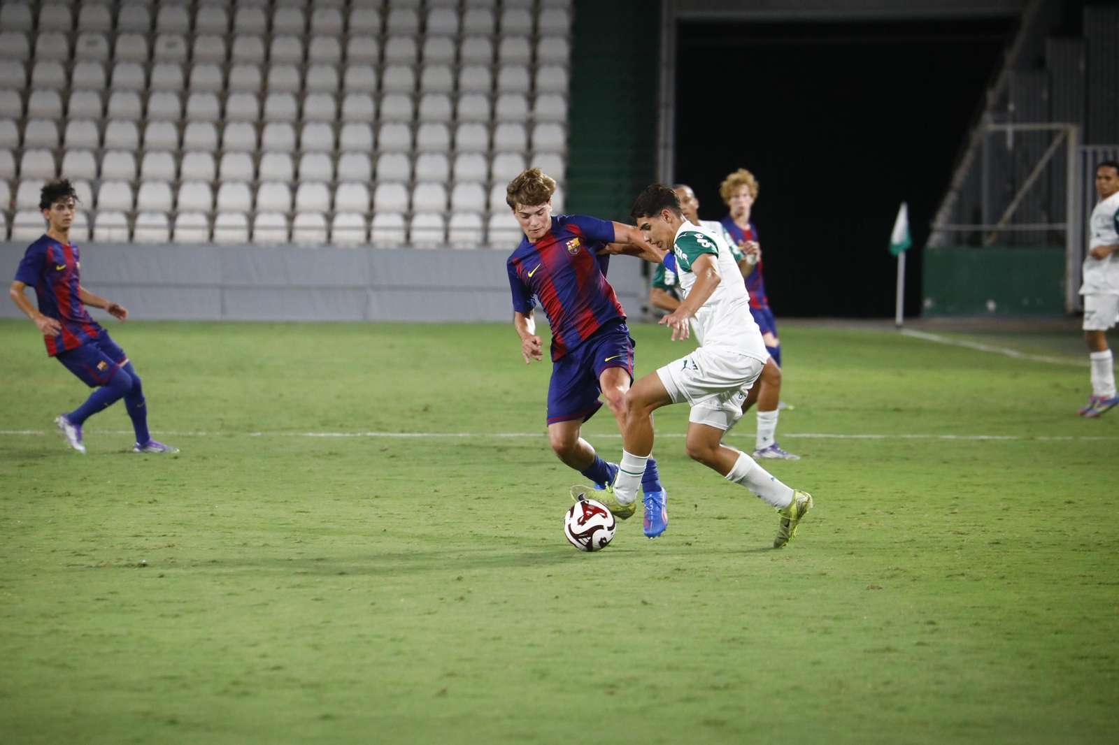 Las mejores fotos del Palmeiras - Barcelona del Mundial de Clubes juvenil en El Arcángel