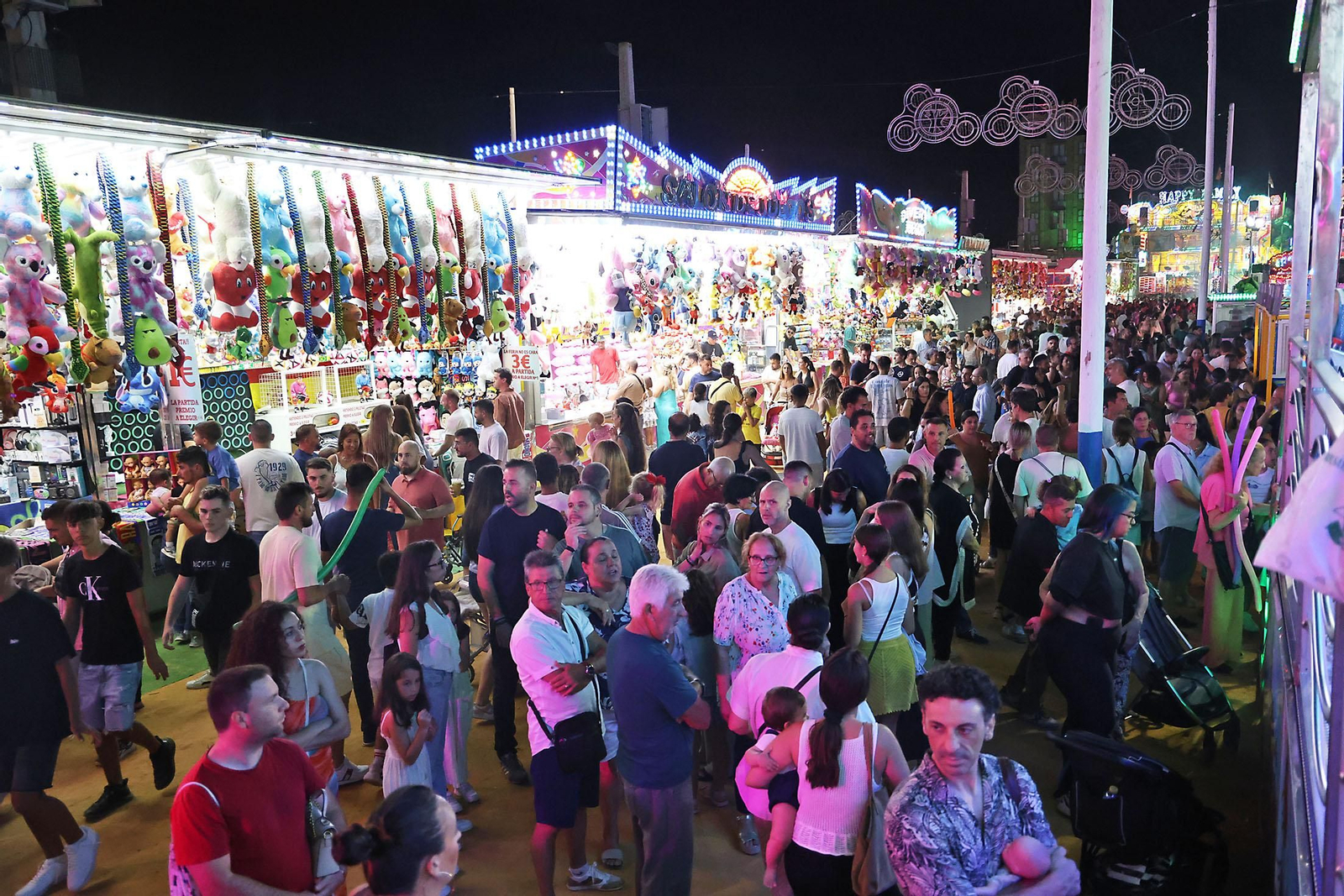 Colombinas 2025: Imágenes del ambiente en las Fiestas Colombinas con el Día del Niño