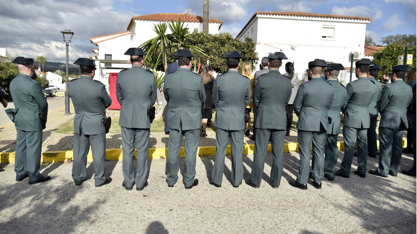Las fotos del homenaje de Castellar a la Guardia Civil.