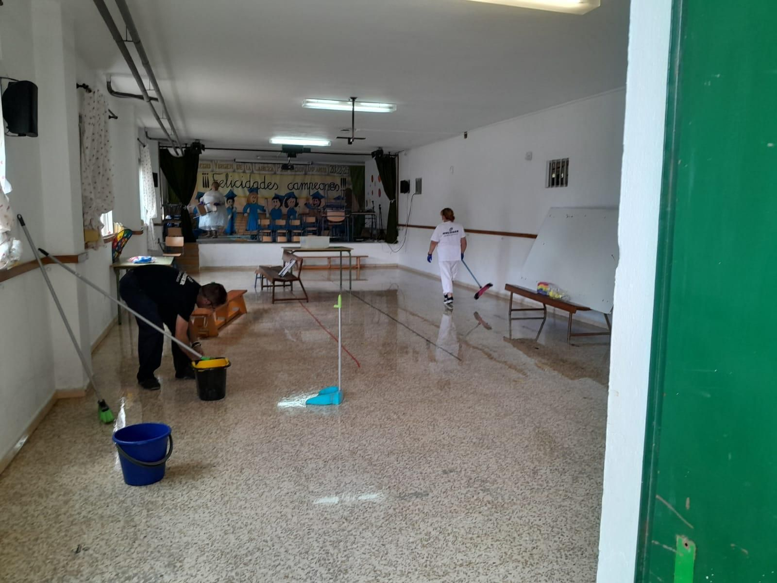 Instalaciones tras la limpieza.