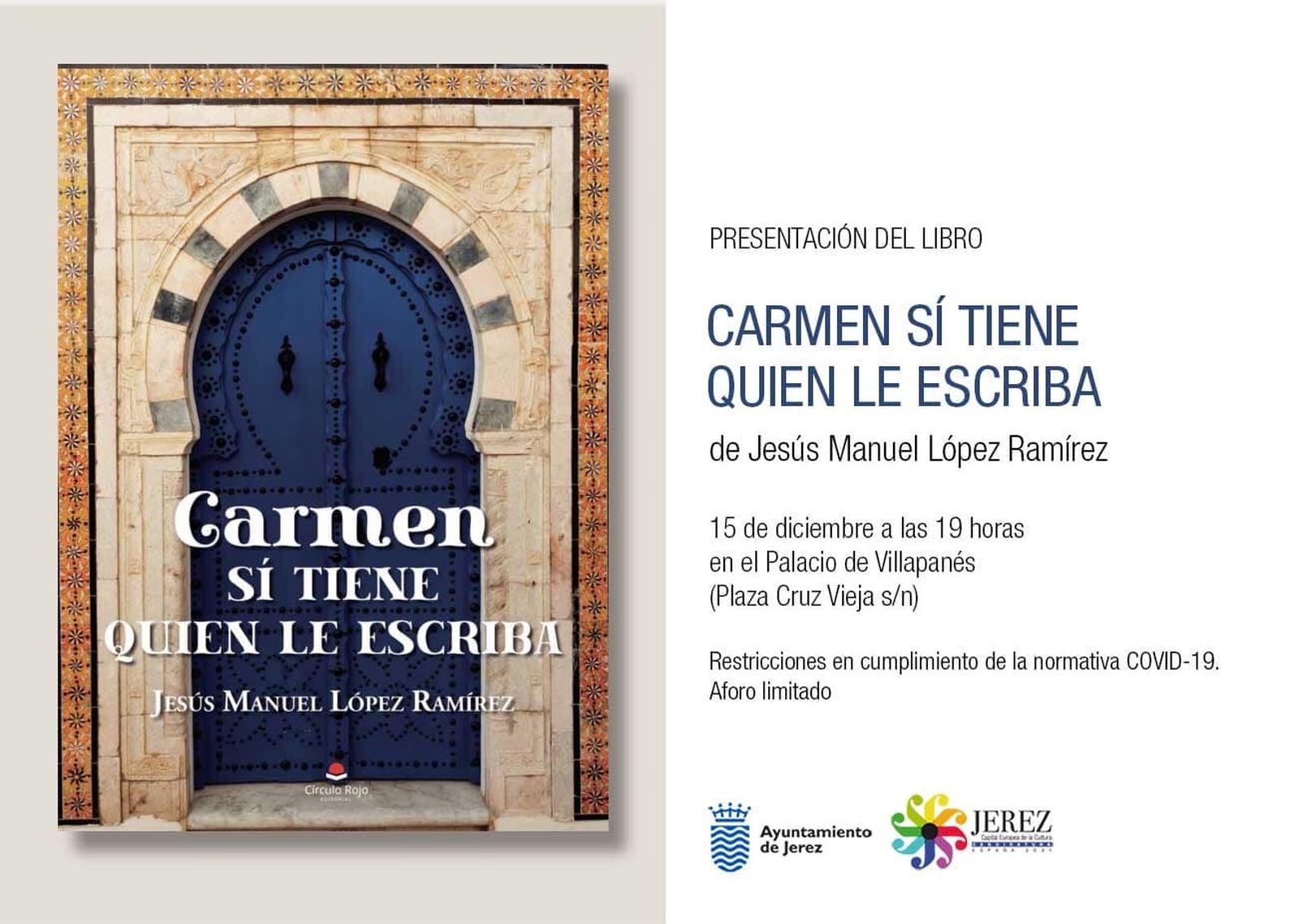 Cartel de la presentación.