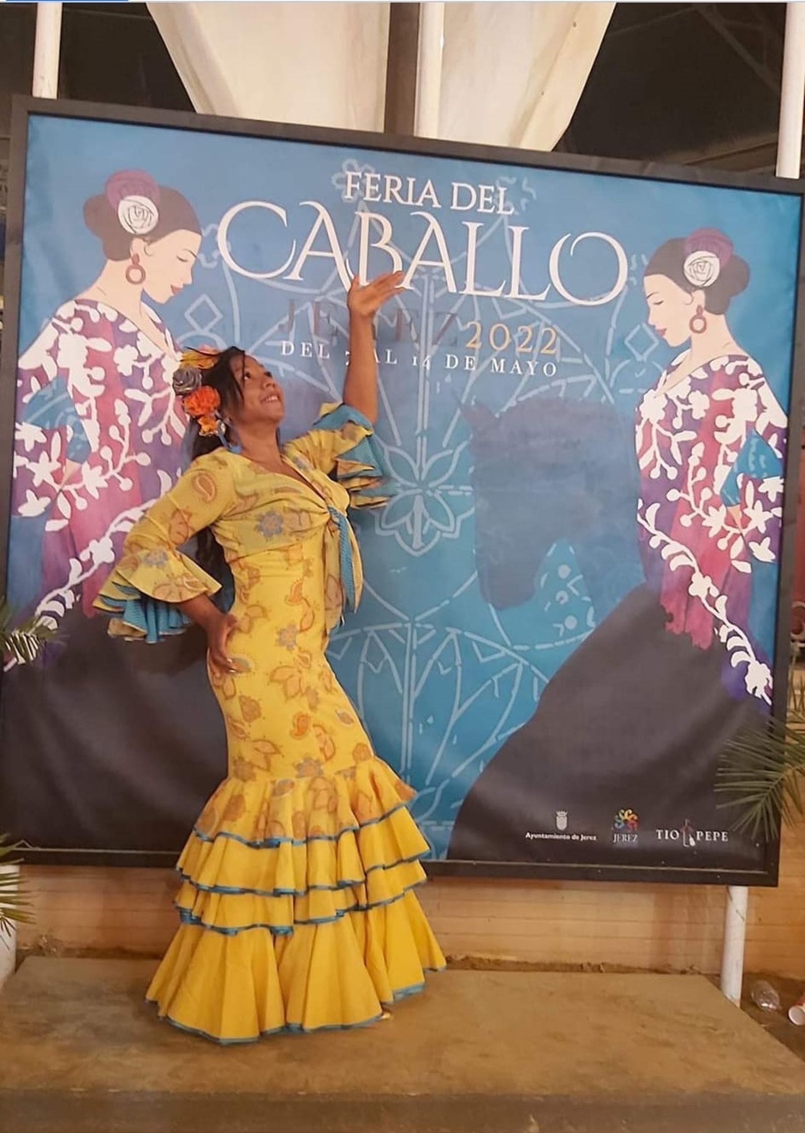 Los diseños de Ángeles Verano en la Feria de Jerez