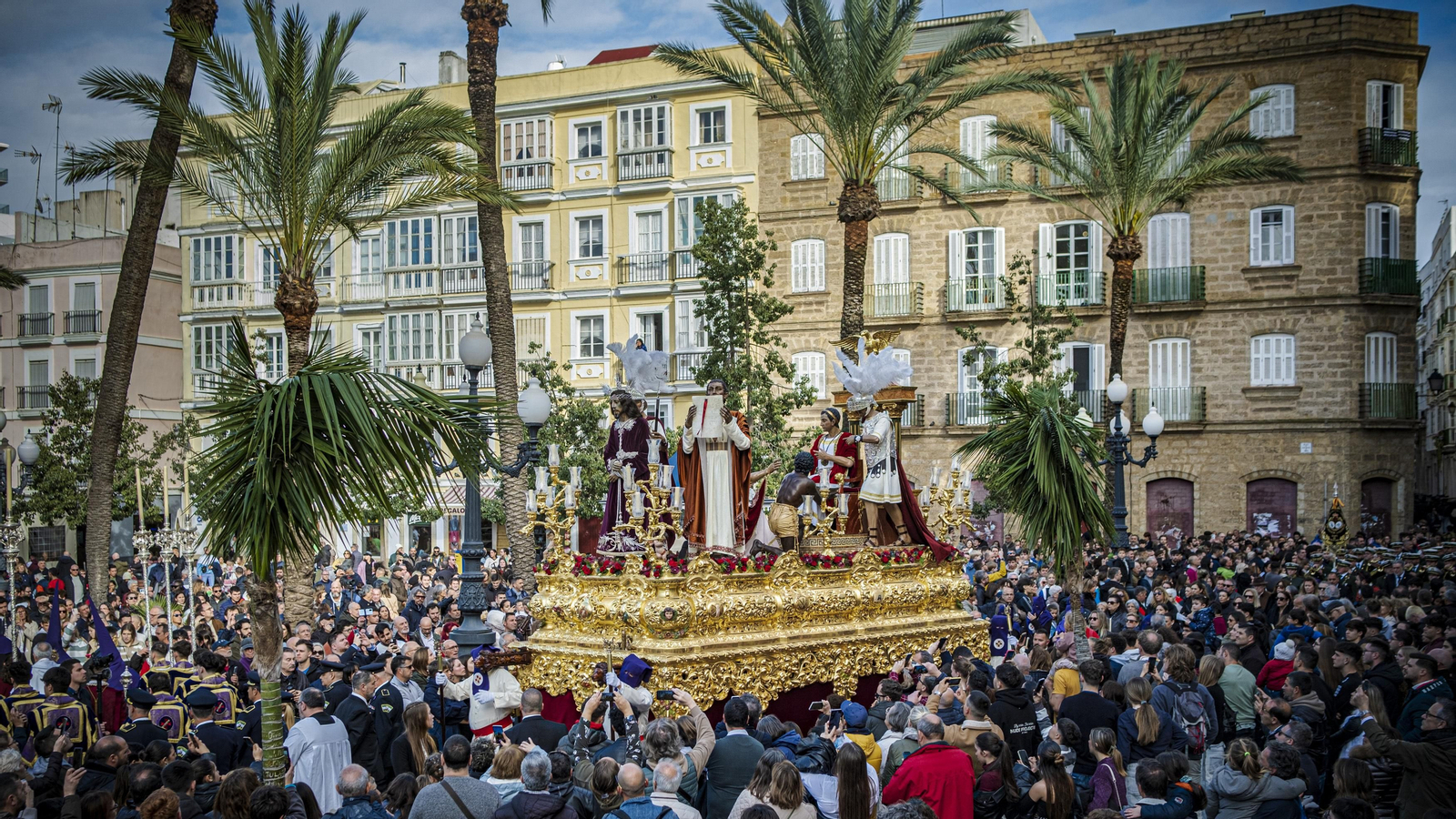 Cofradía de Sentencia. Miércoles Santo. Semana Santa de Cádiz 2024