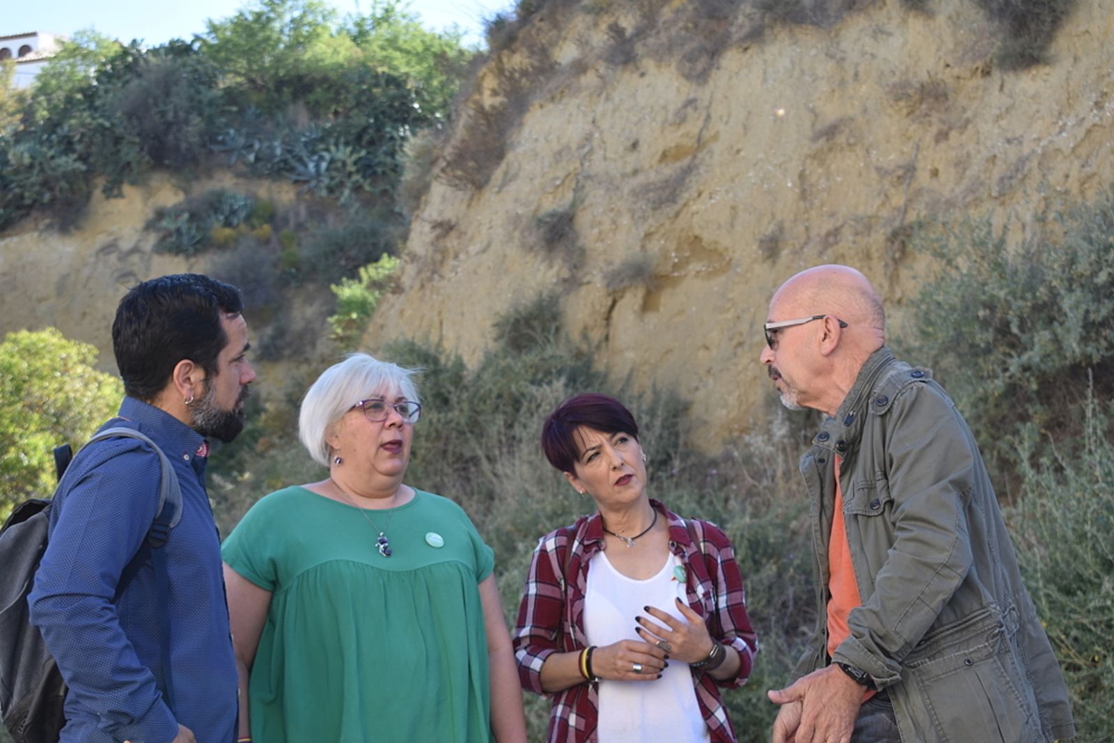 Jesús Amador, Mónica Rossi, María Gadea y José María García Rincón.