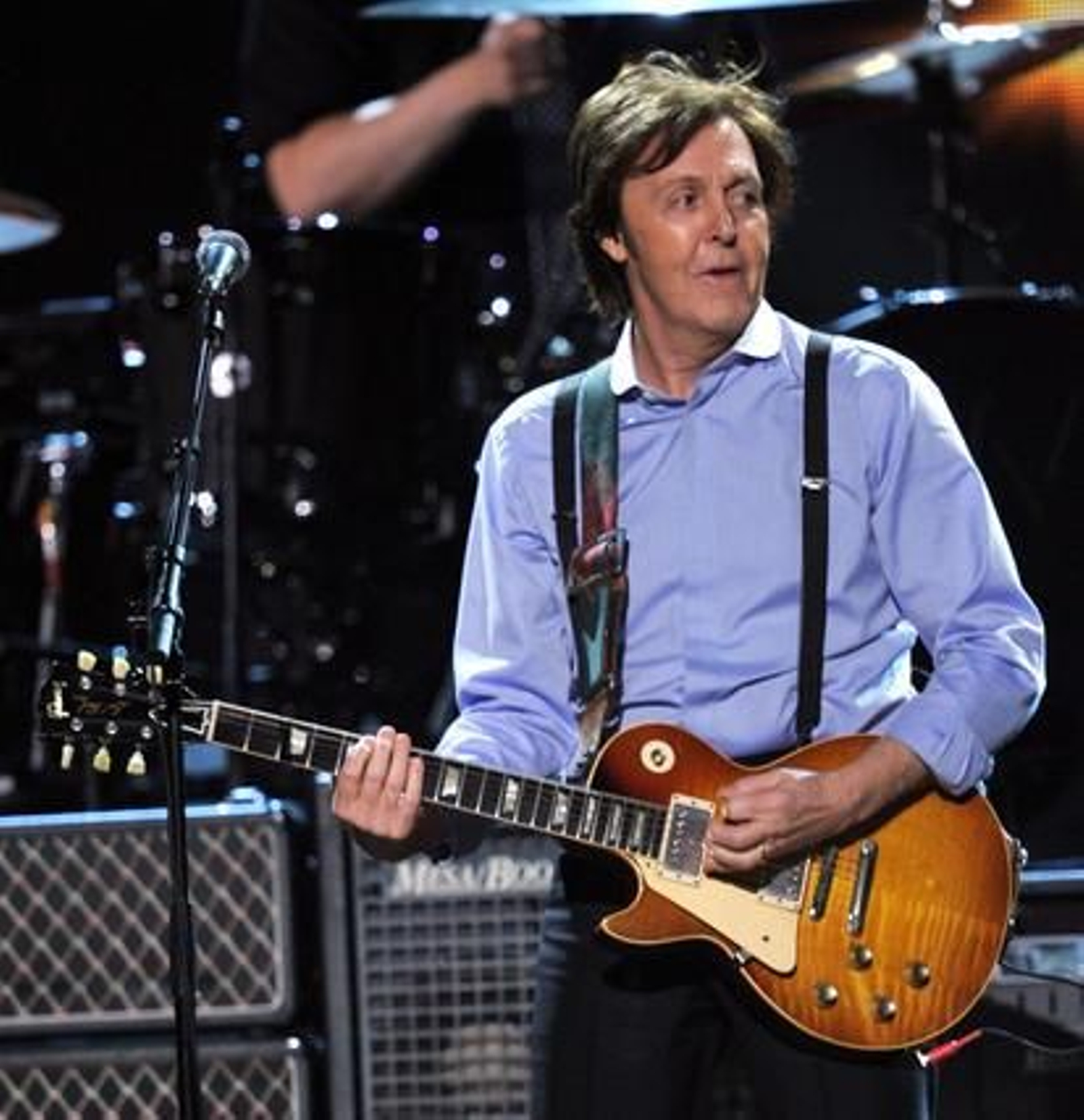 Paul McCartney durante su actuación en la gala. / AFP