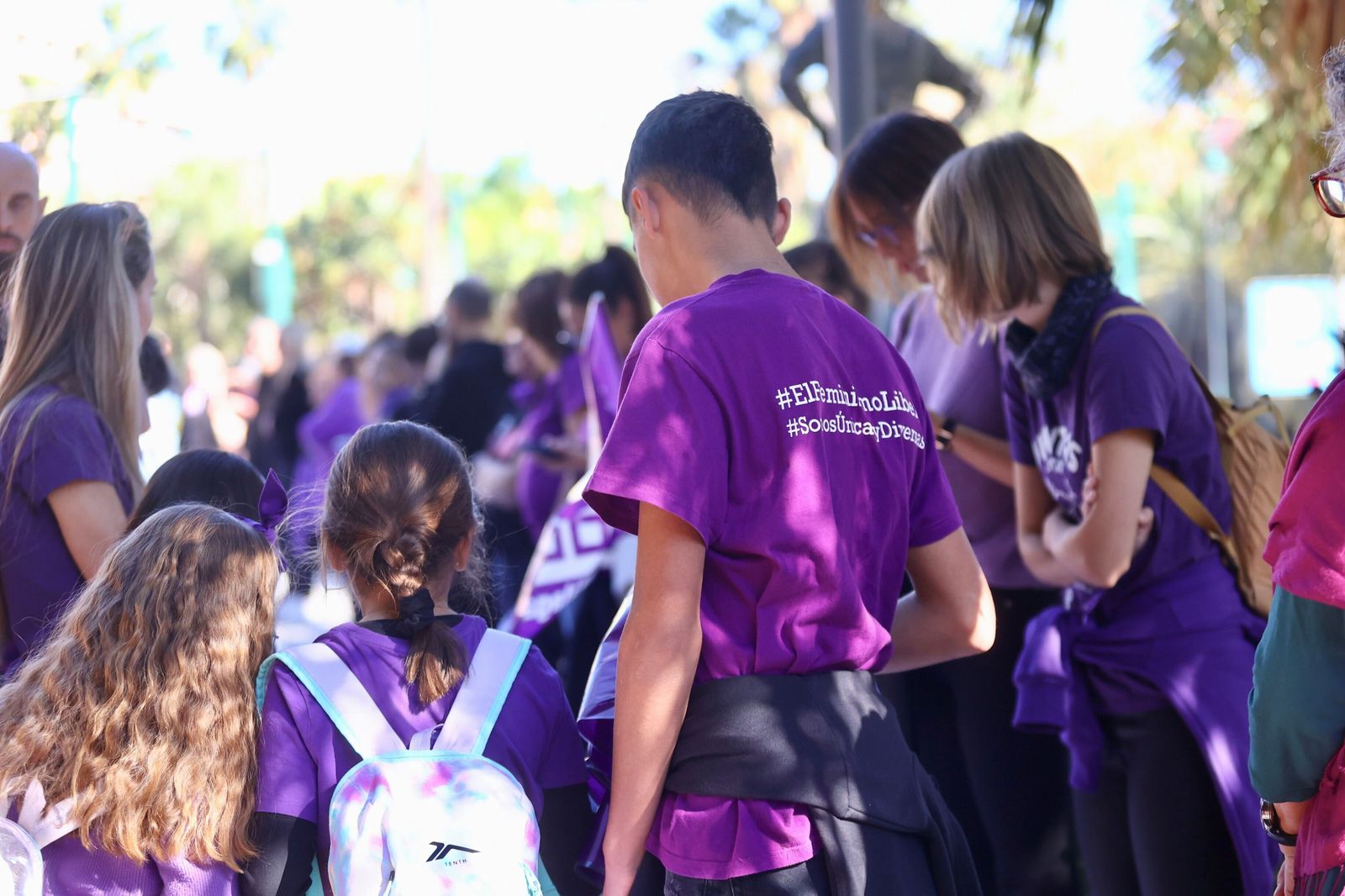 Todas las fotos que deja la manifestación del 25N