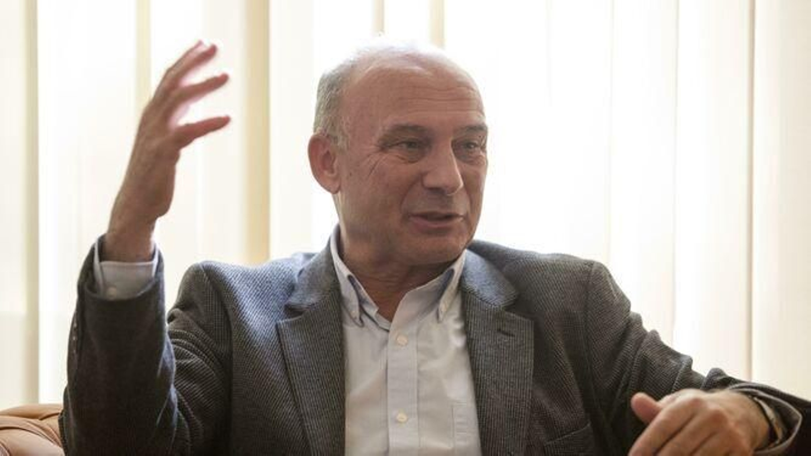 Carlos Rubio, en una entrevista, el pasado enero.