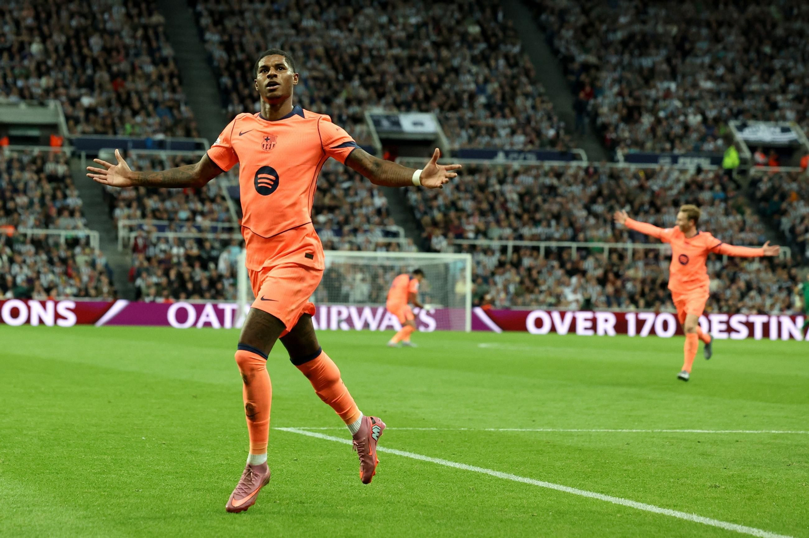 Las fotos del Newcastle - Barcelona