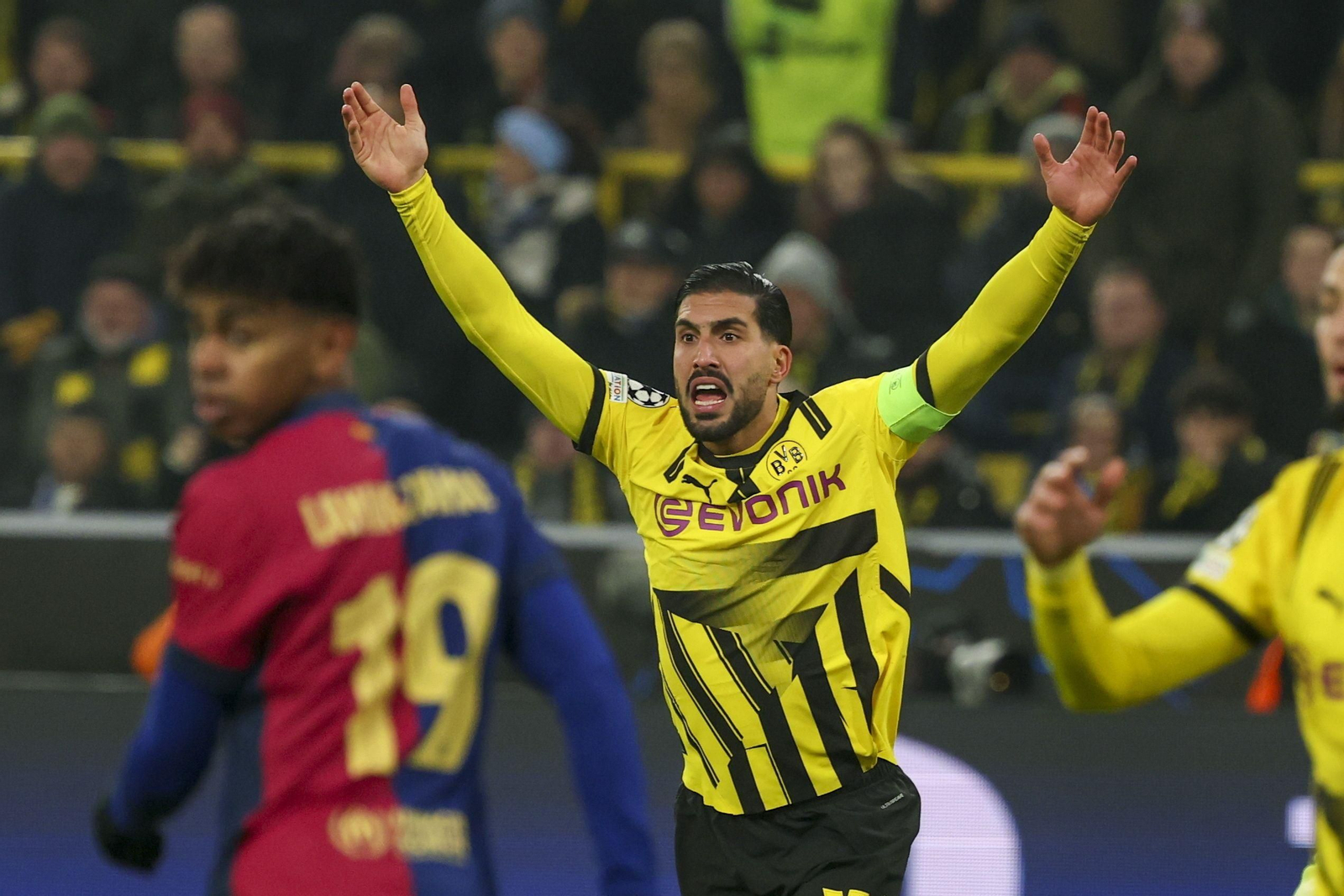 Las imágenes del Borussia Dortmund - Barcelona