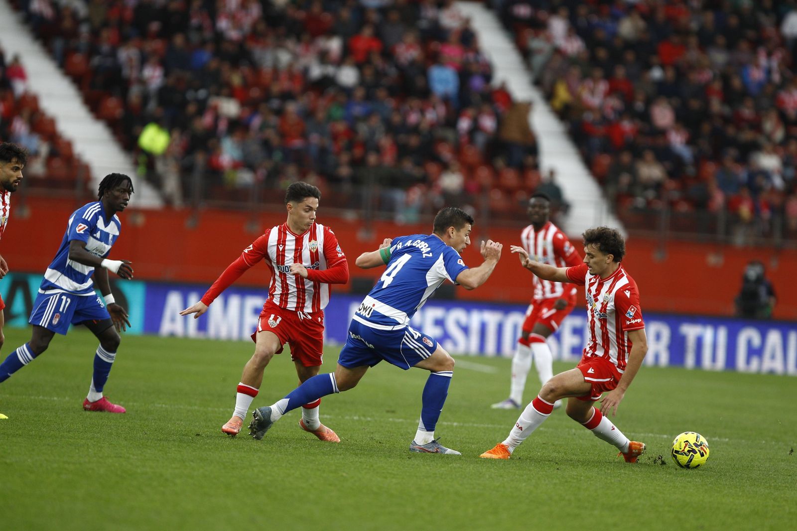 Las fotos del partido U.D. Almería-Granada C.F.