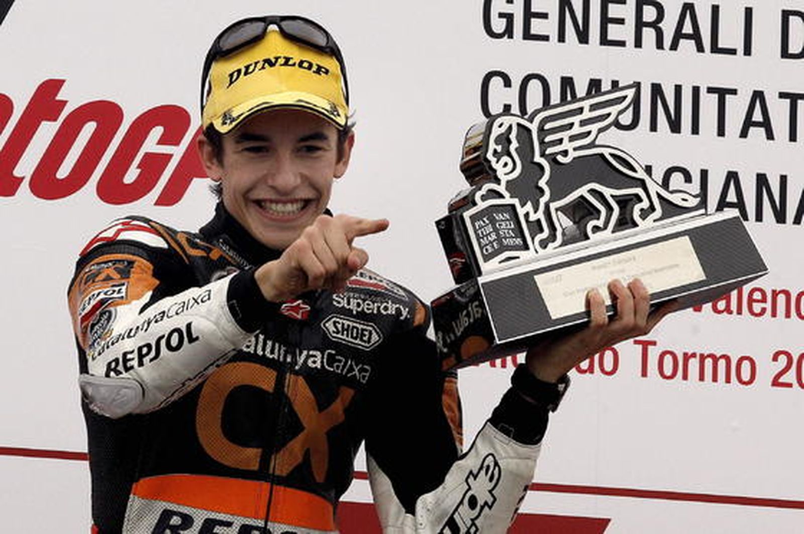 Márquez, coronado en Cheste.

Foto: EFE