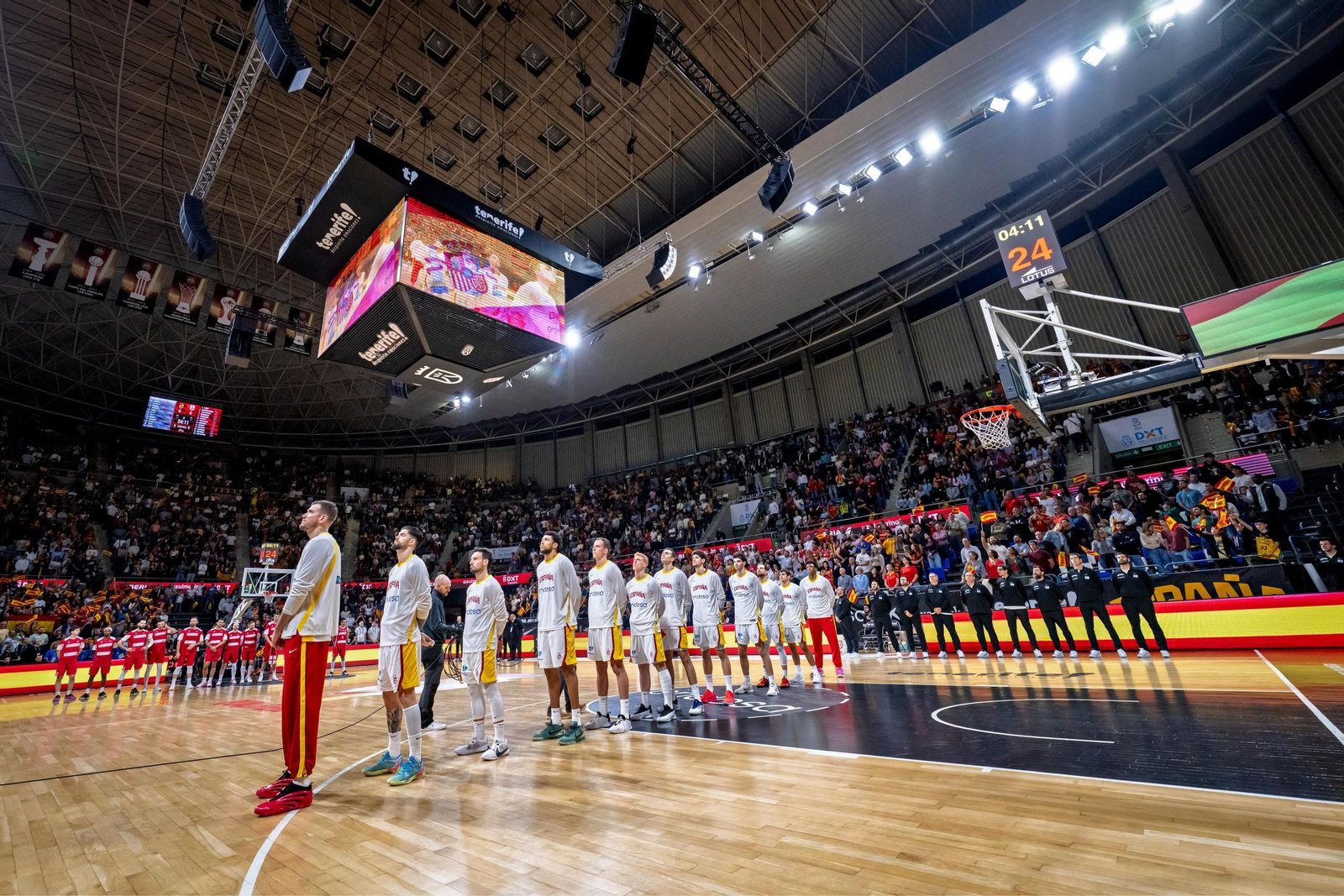 Las fotos del España-Georgia de baloncesto