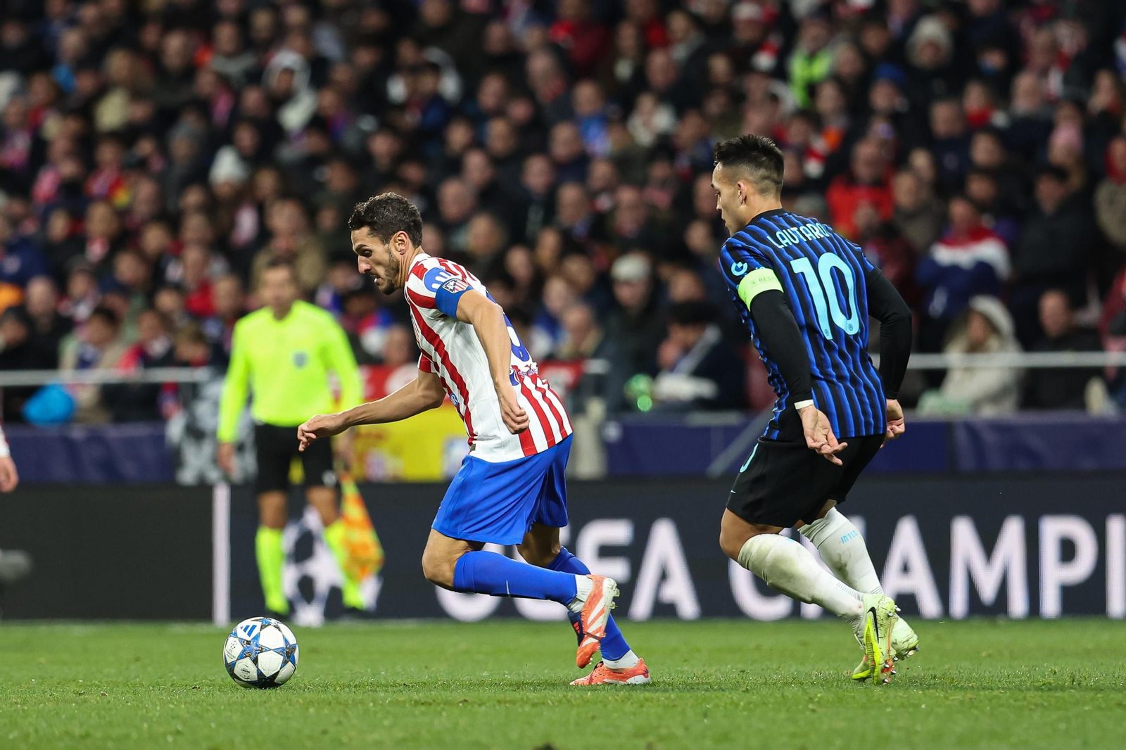 Las fotos del Atlético de Madrid-Inter