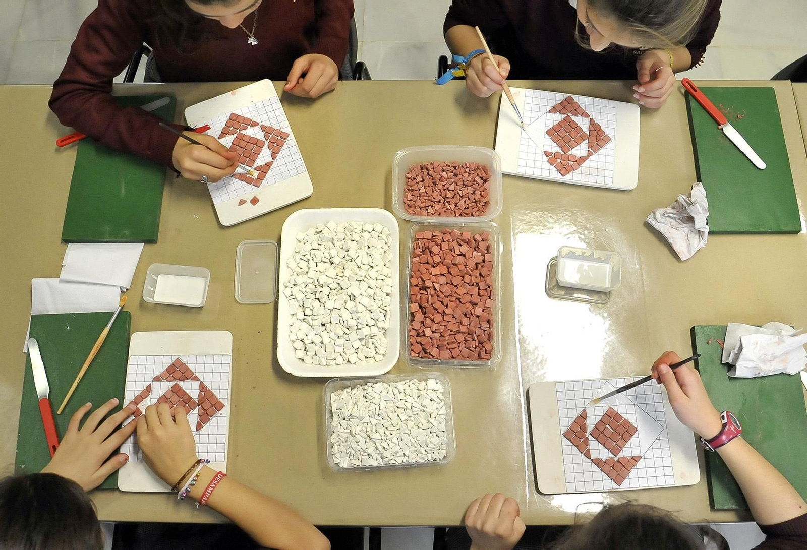 Los talleres didácticos en el Museo Arqueológico permiten el aprendizaje lúdico.