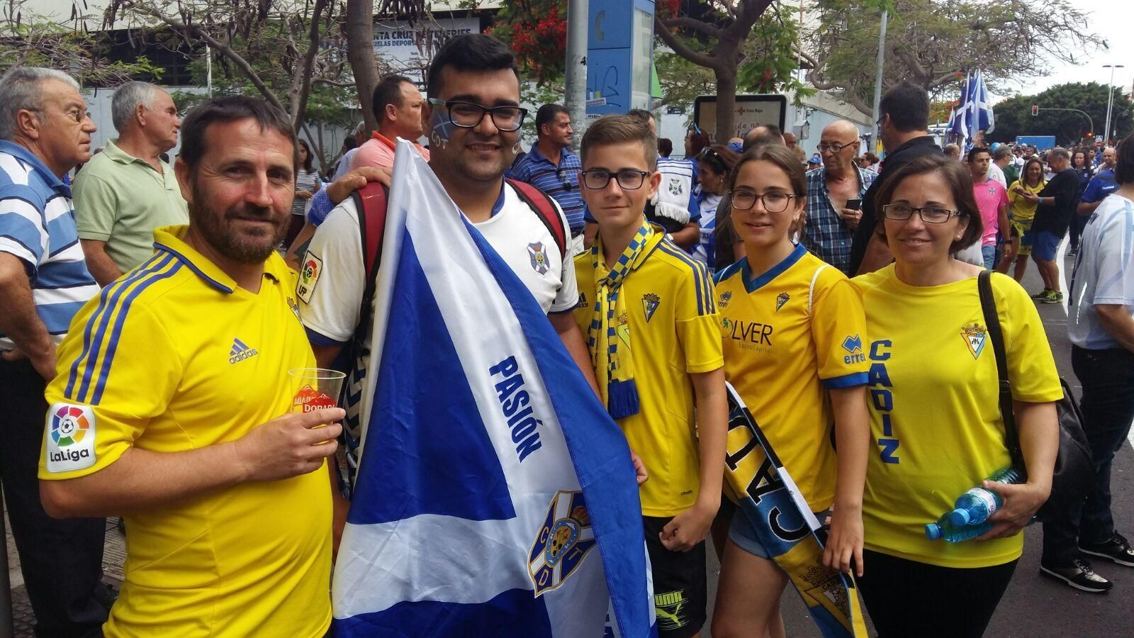 Las imágenes del Tenerife-Cádiz