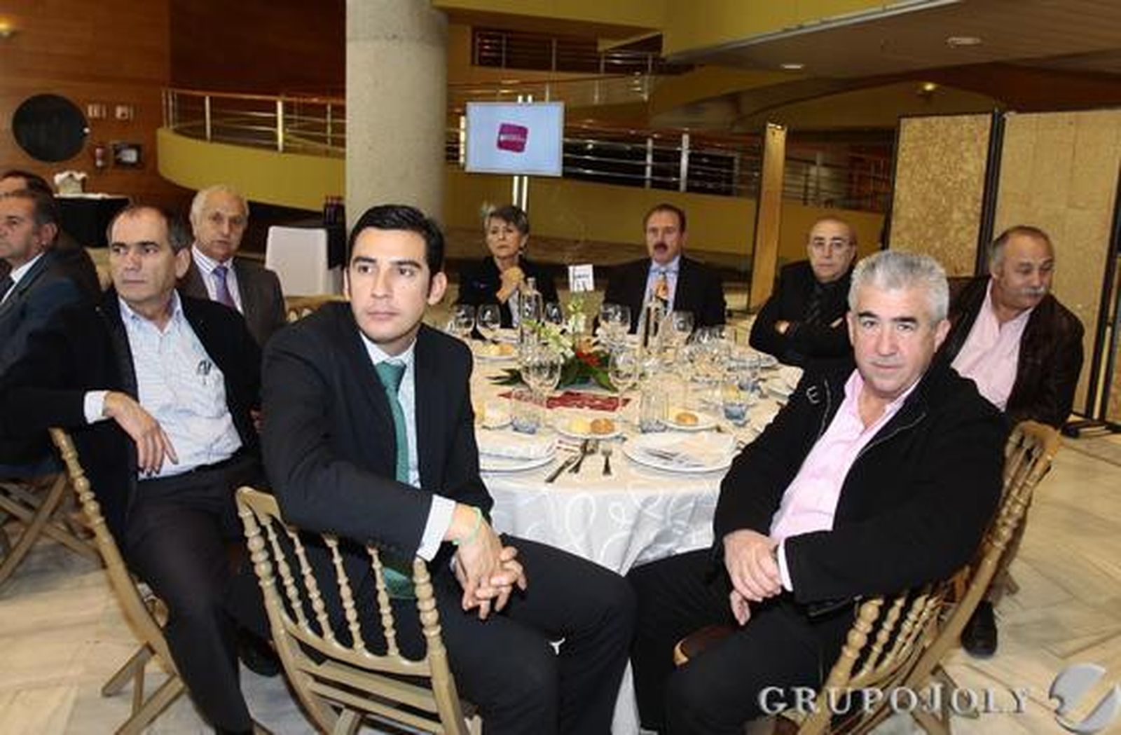 Juan Luis Alguacil, Juan Francisco Aranda, José Torcuato, Antonia Martínez, José María Amar, Sebastián Moyano, Manuel Ortiz y José Medialdea.

Foto: Maria de la Cruz/ Pepe Villoslada