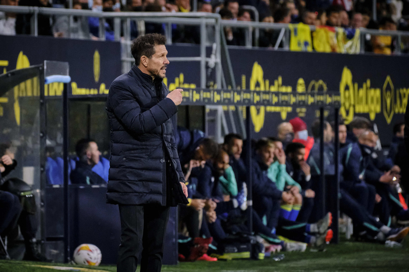 Las imágenes del Cádiz-Atlético de Madrid