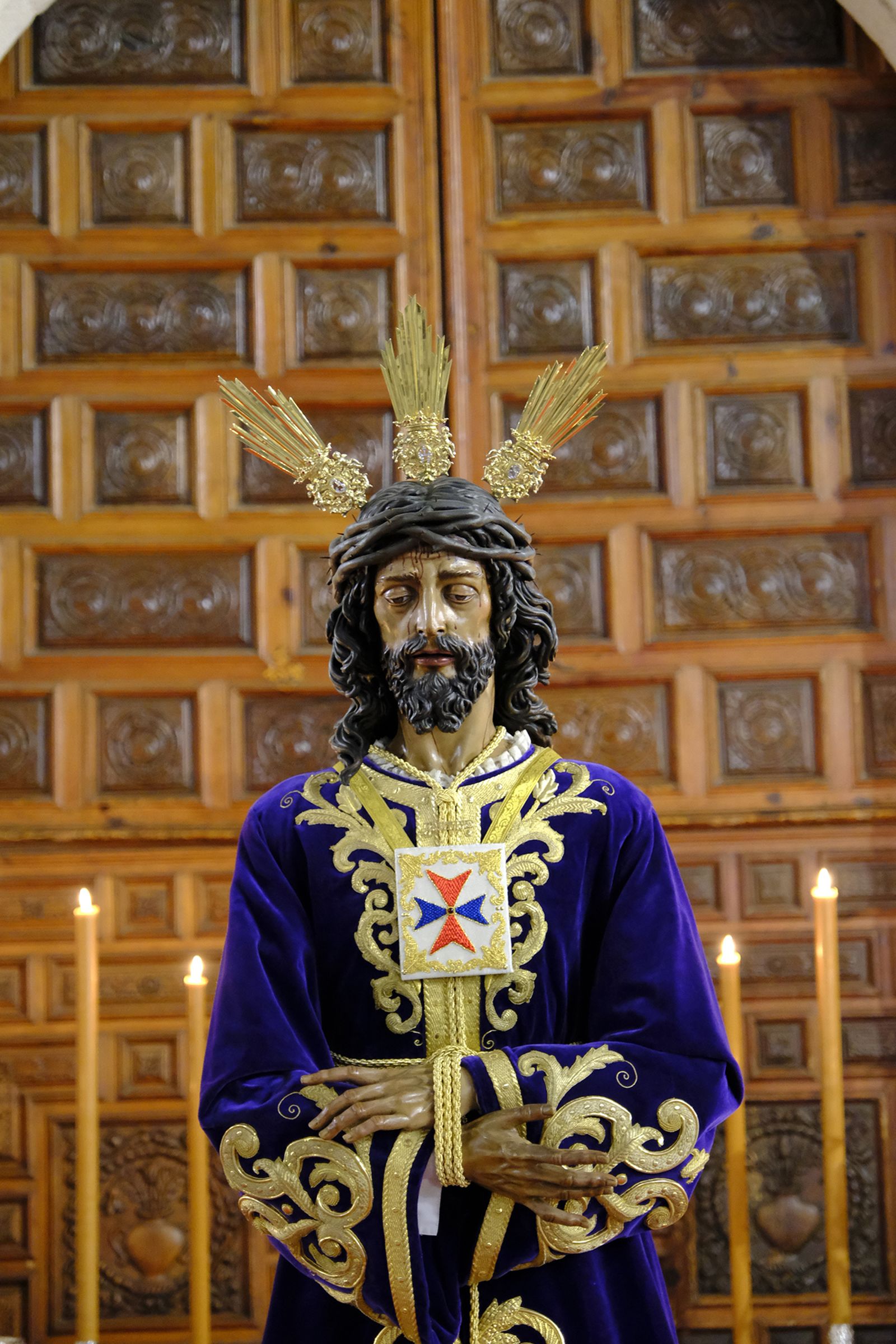 Fotogalería veneración Jesús Cautivo de Medinaceli. Almería