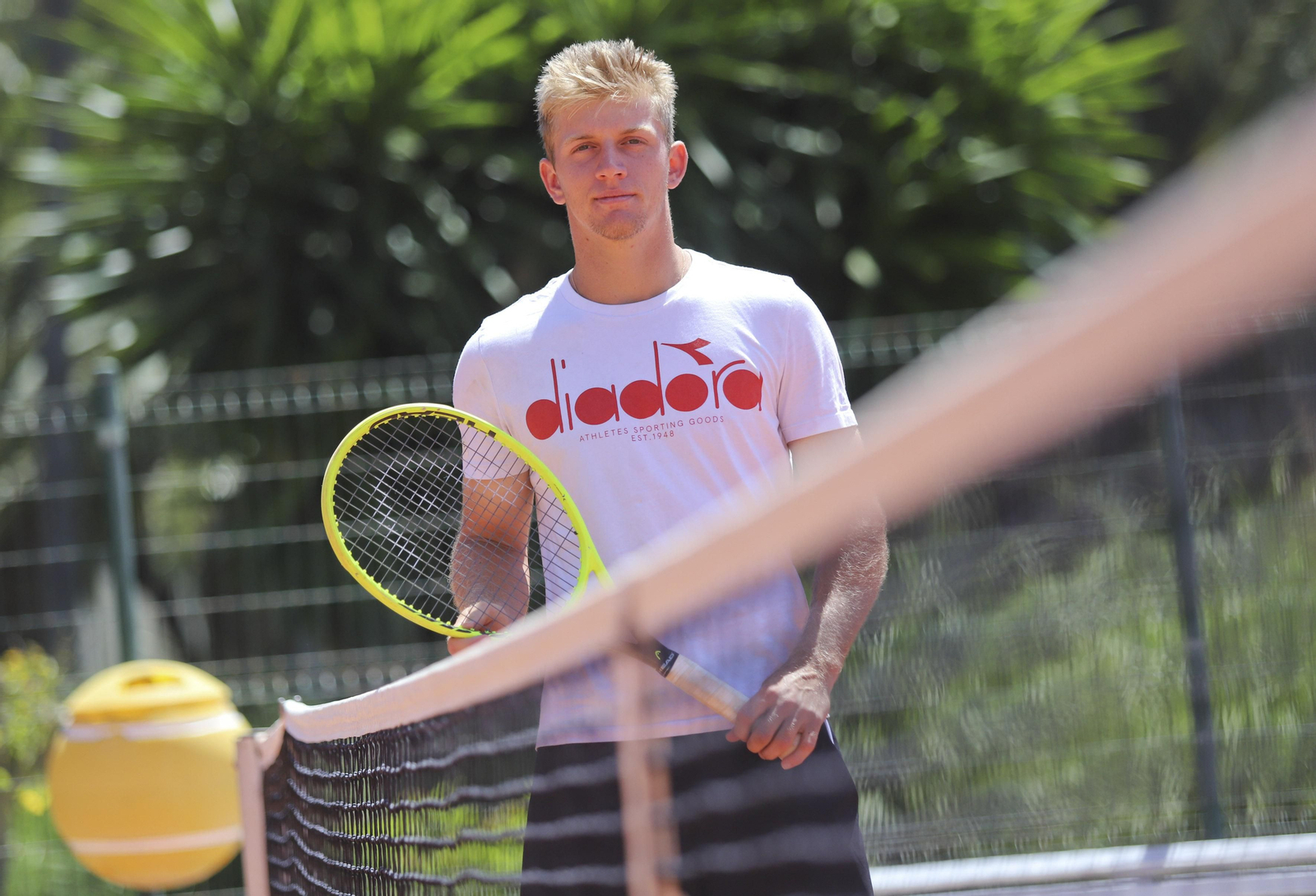 Las fotos de Alejandro Davidovich antes de acudir a Roland Garros