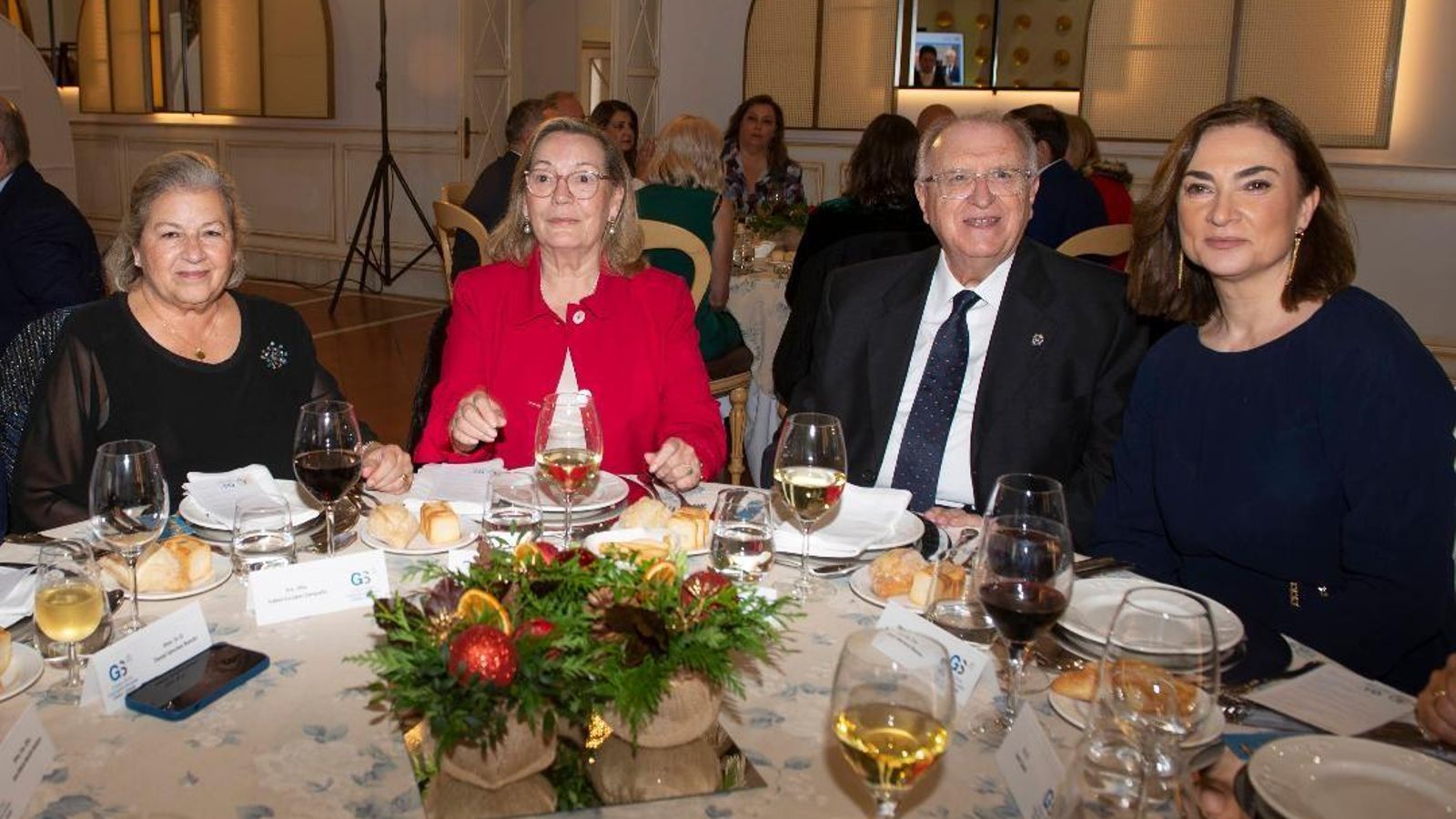 Isabel Escobar, María Begoña Rodríguez Álvarez, José Blas Fernández y Beatriz Barranco.