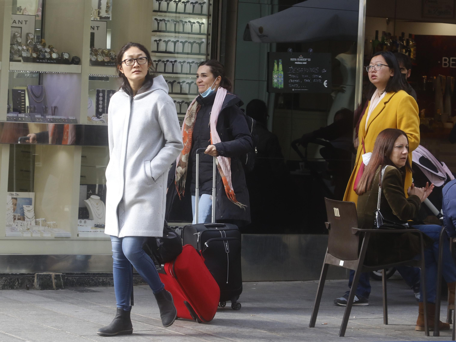 Turistas en el centro de Córdoba.