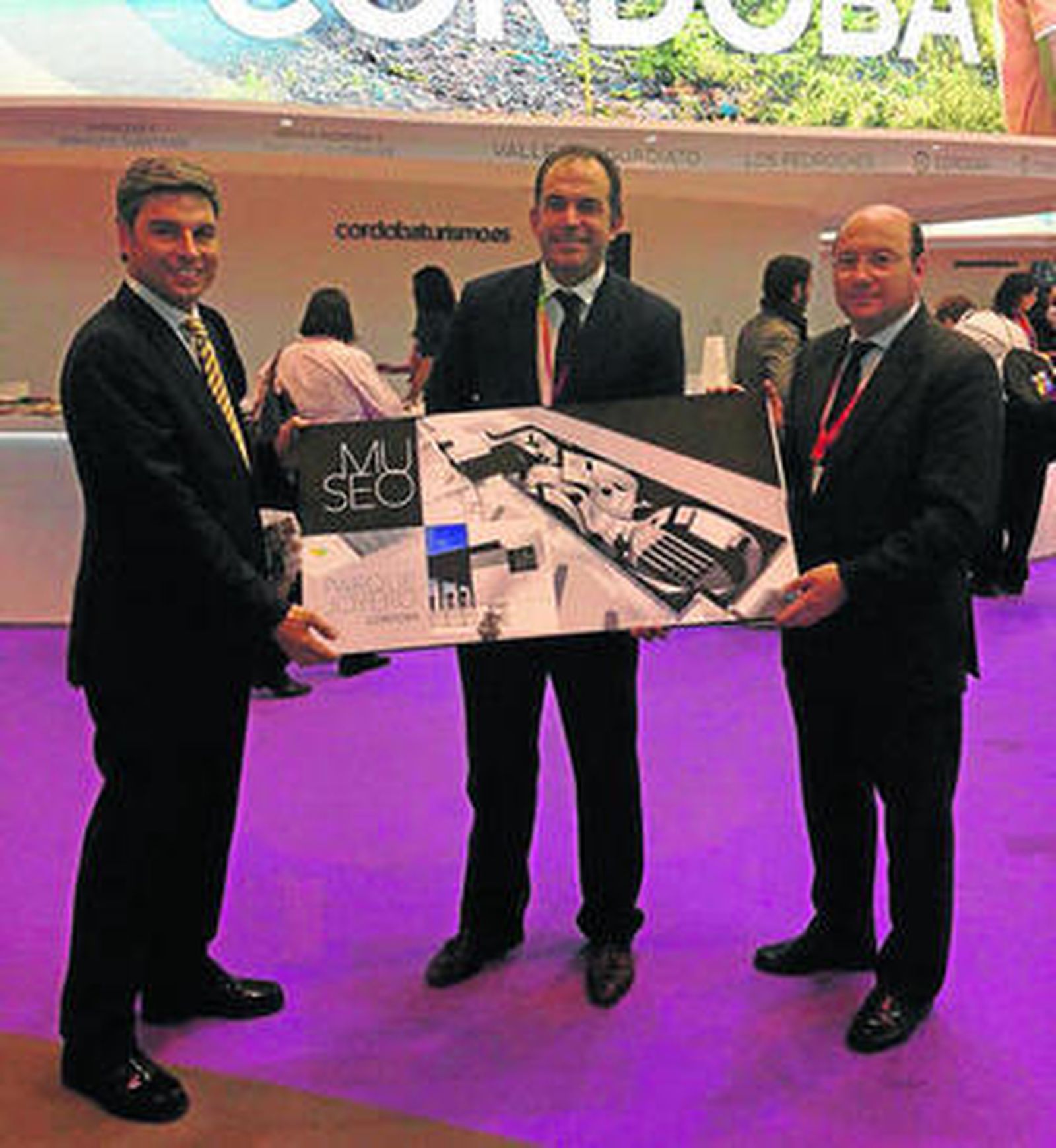 Presentación del proyecto, ayer en Fitur.