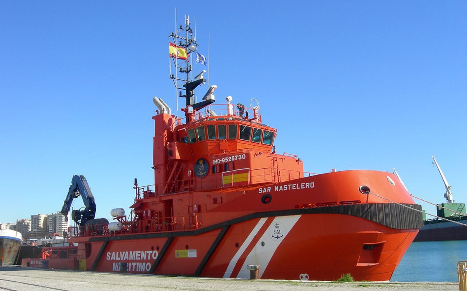 El cuerpo ha sido encontrado por el SAR Mastelero de Salvamento Marítimo