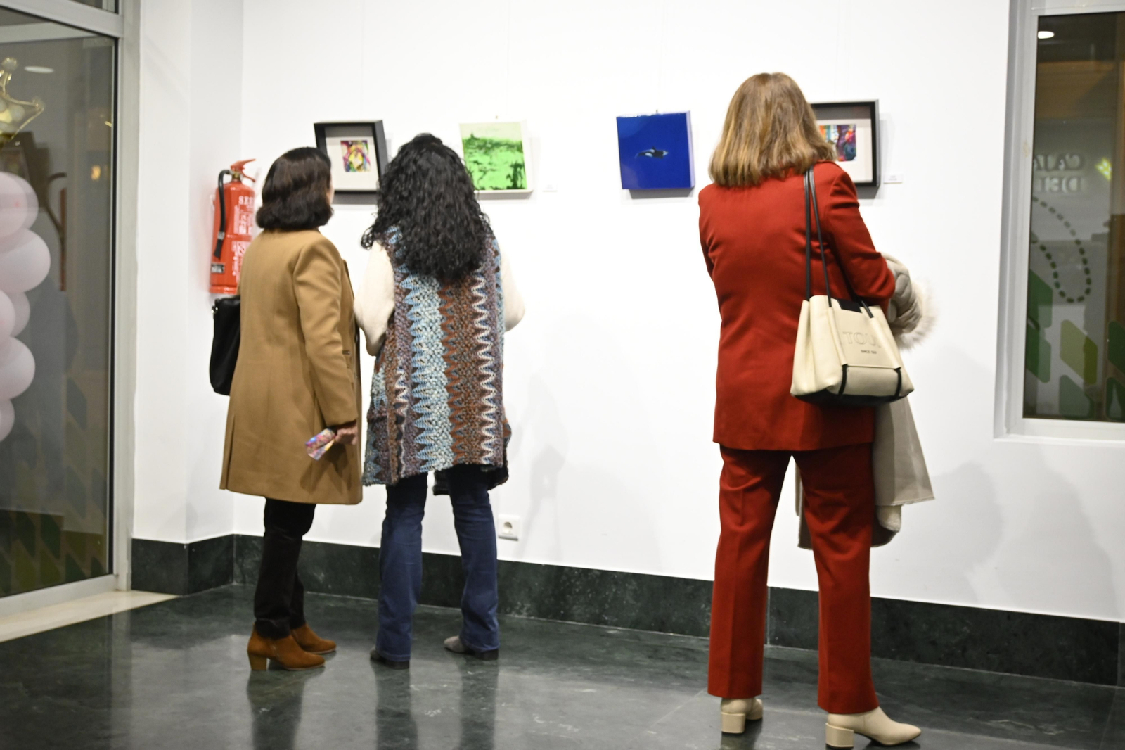 Inauguración de la muestra solidaria titulada 'ArtistasxPrincesa. Una obra por cada princesa RETT'