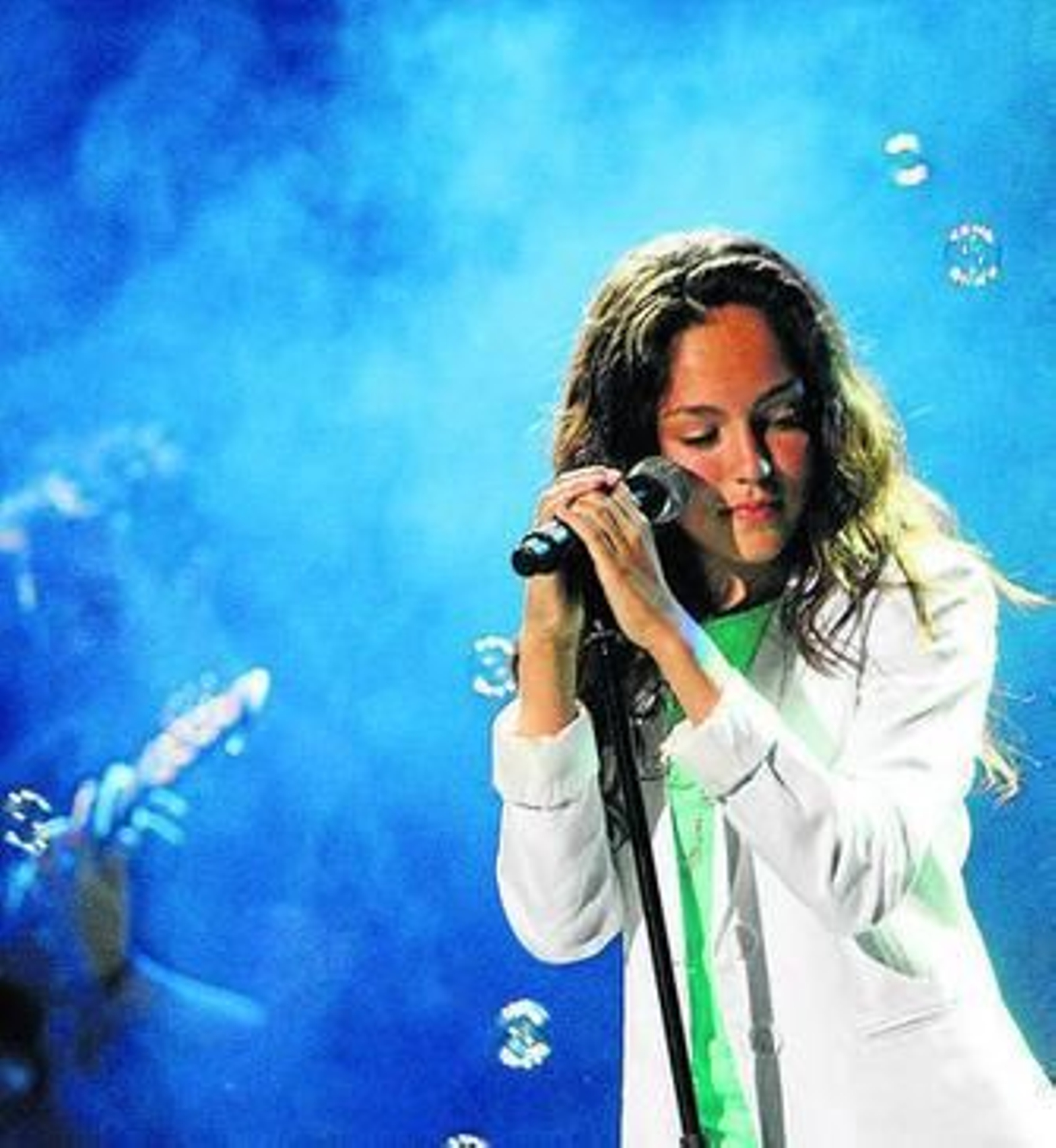 Imagen de archivo del primer concierto de Parrado en La Línea.