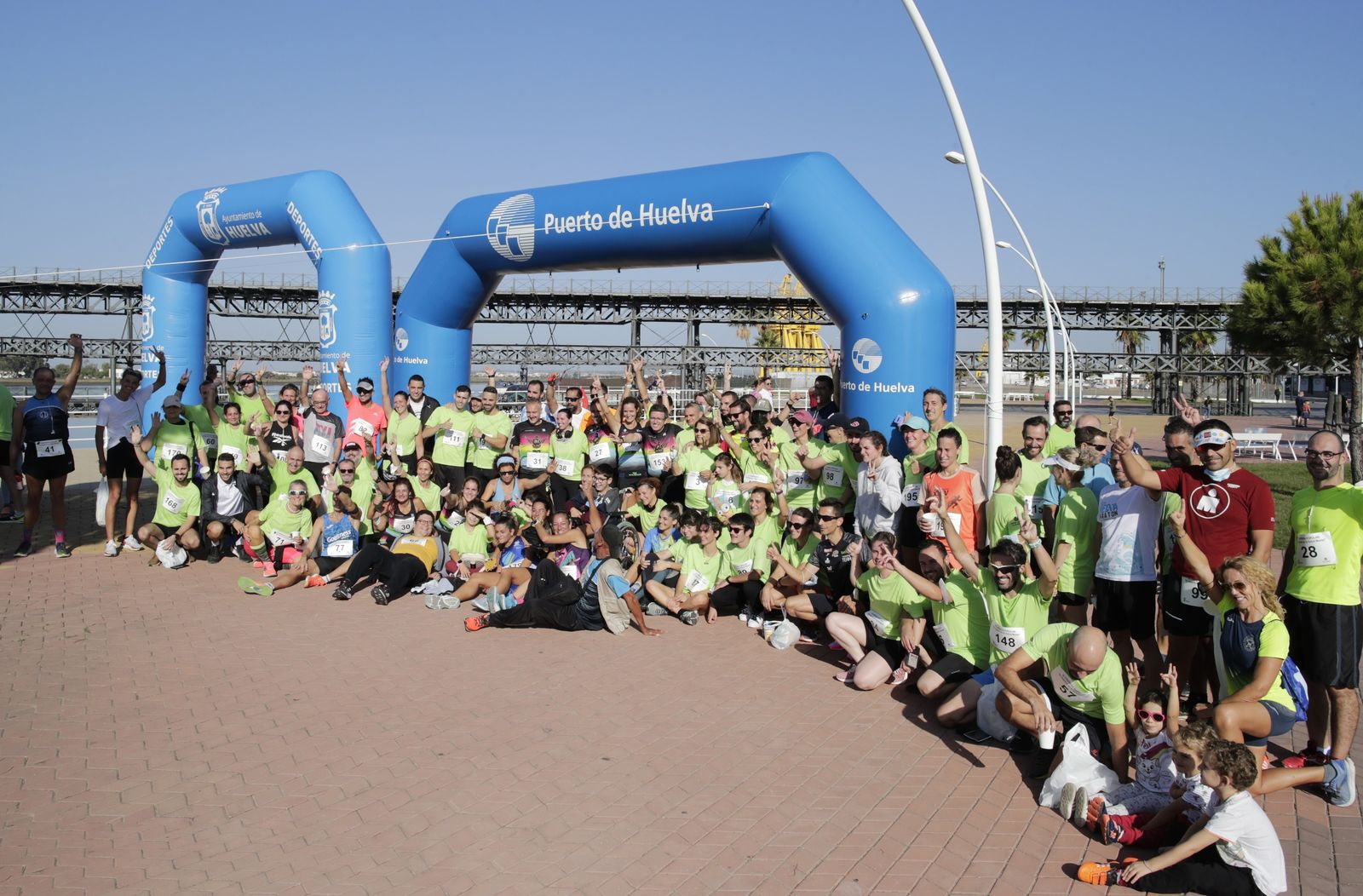 Carrera organizada por Feafes el pasado sábado en Huelva.