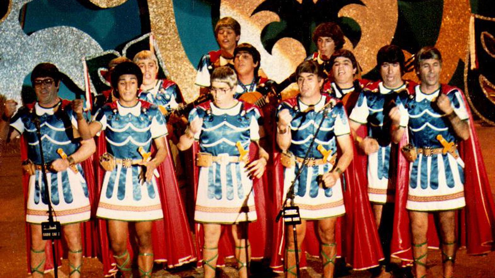 La comparsa portuense de Diego Caraballo 'Los romanos en Cádiz' (1982).