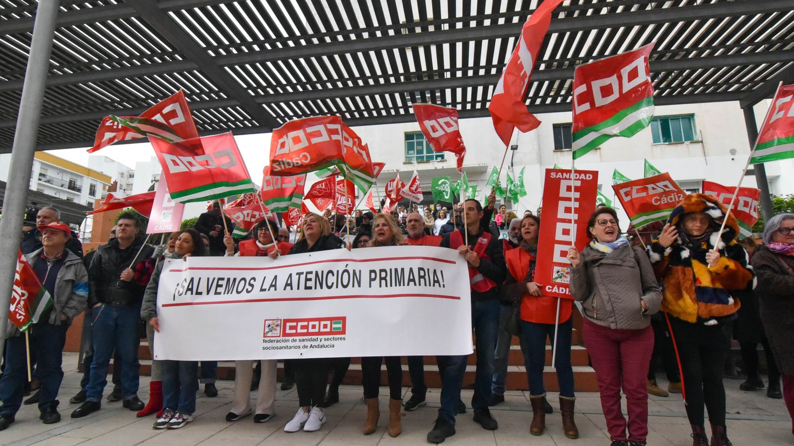Concentración por la Sanidad en Algeciras