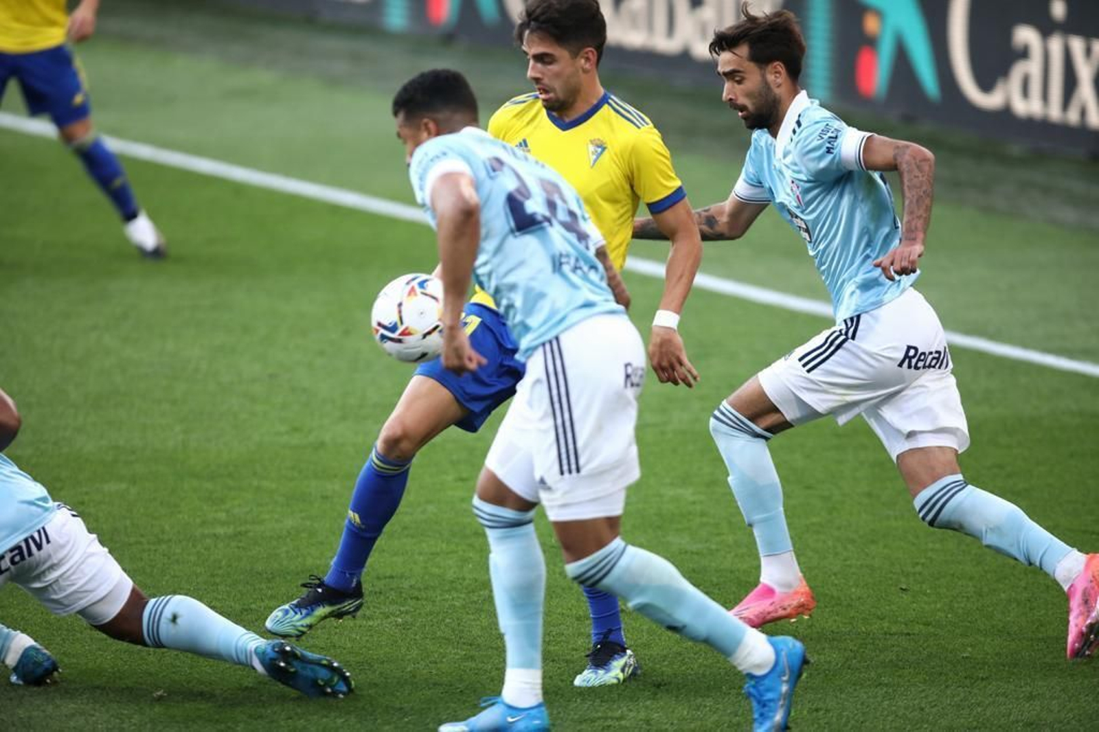 Las imágenes del Cádiz-Celta.