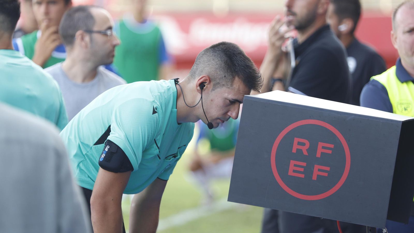 Momento de revisión del VAR.