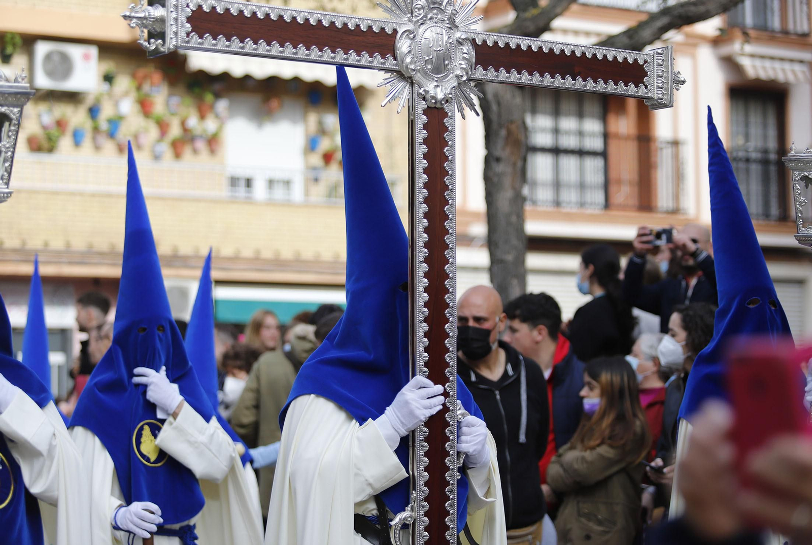 La Hermandad del Prado, en el  Viernes de Dolores de 2022.