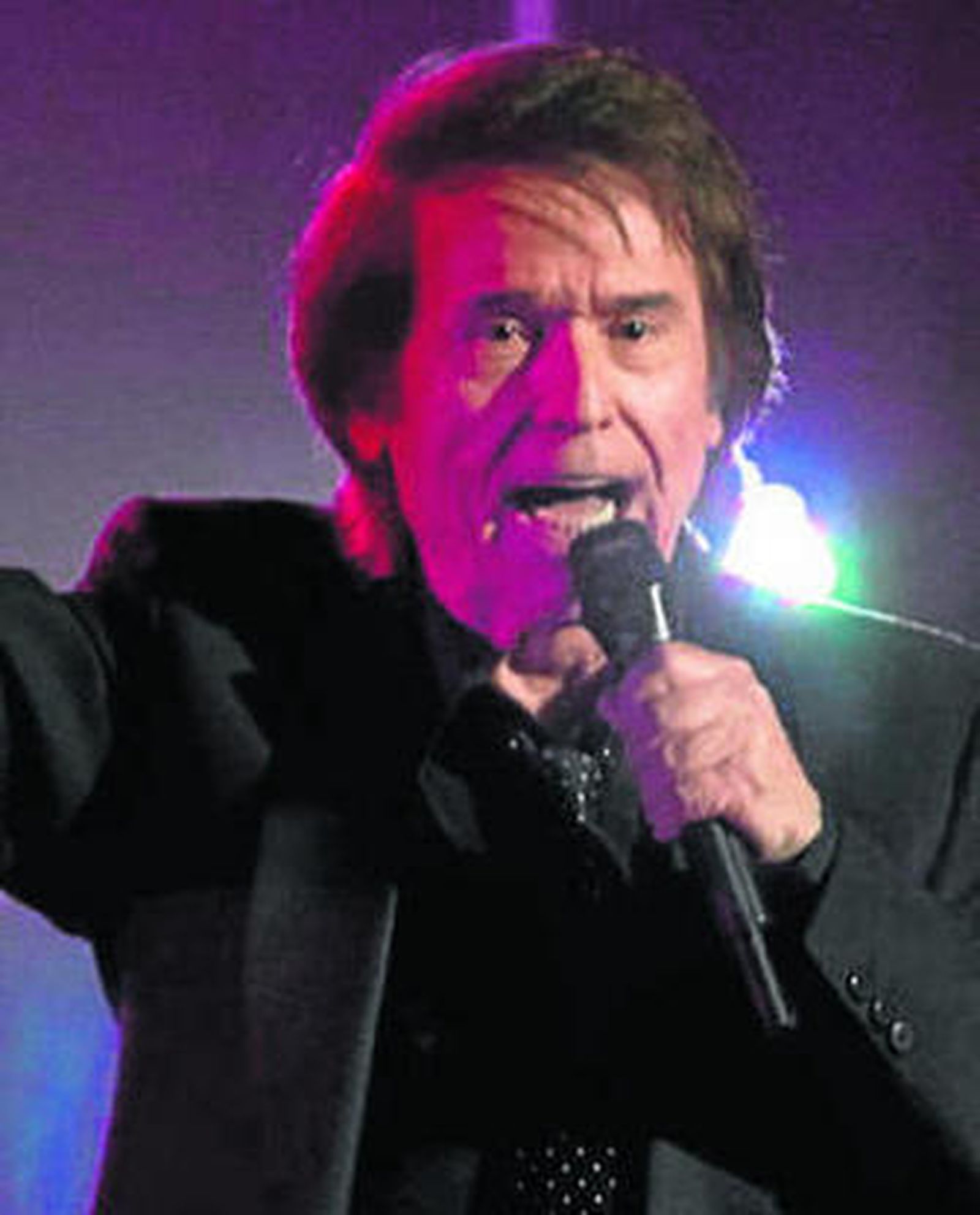 Raphael, en un concierto reciente.