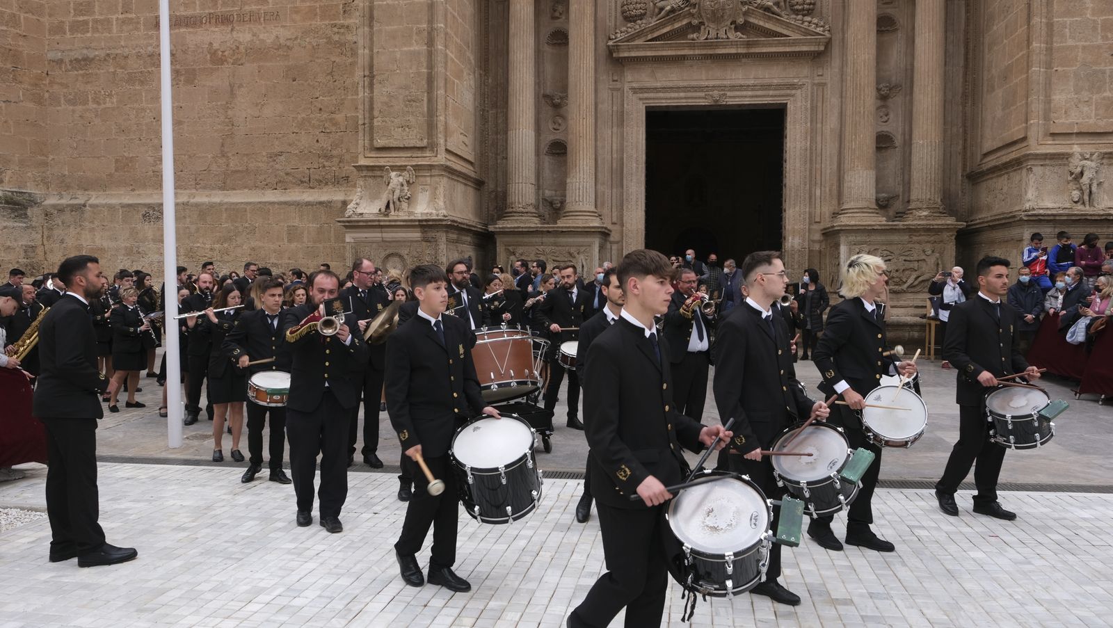 Procesión de Prendimiento en Almería, en imágenes