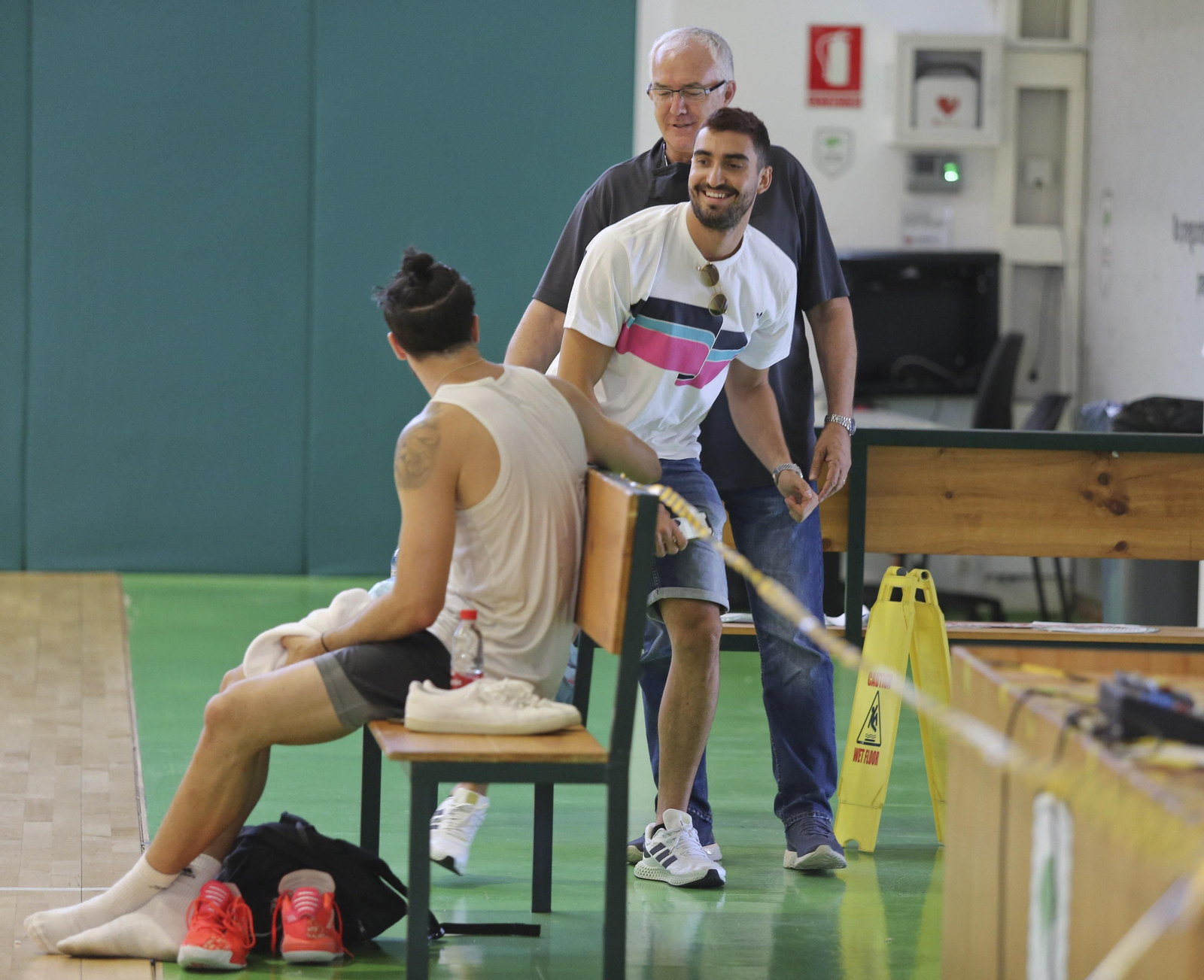 Las fotos de Manolo Rubia en su etapa en el Unicaja