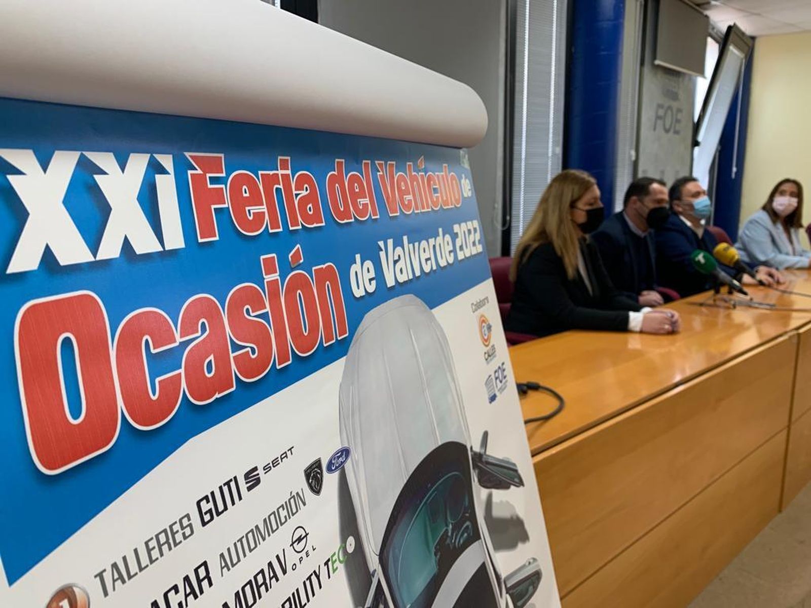 Presentación de la Feria del Vehículo de Ocasión de Valverde.