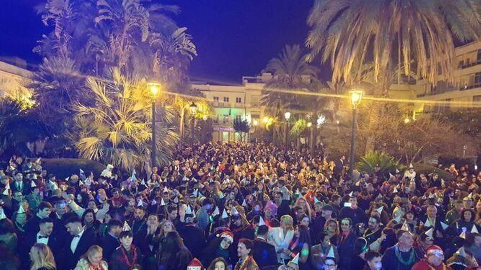 Imagen de archivo de Nochevieja 2019 en El Puerto