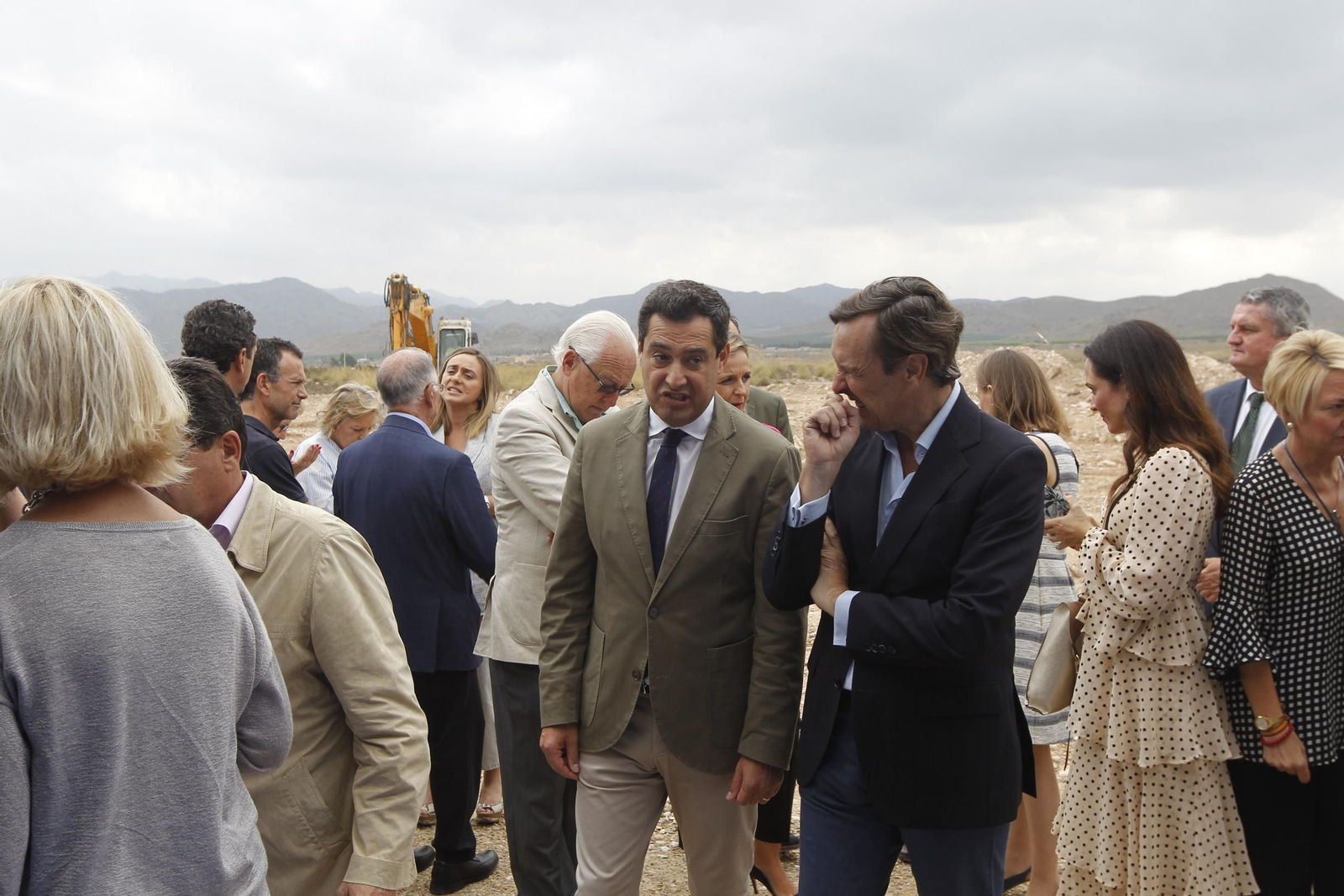Fotogalería colocación primera piedra cuarto tramo Autovía del Almanzora