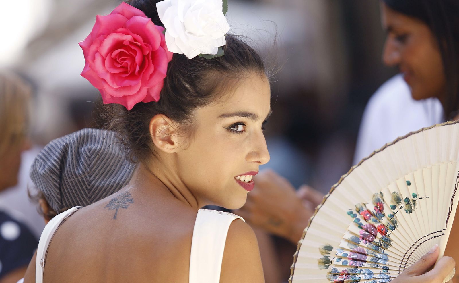 Fotos del tercer día de Feria de Málaga en el Centro