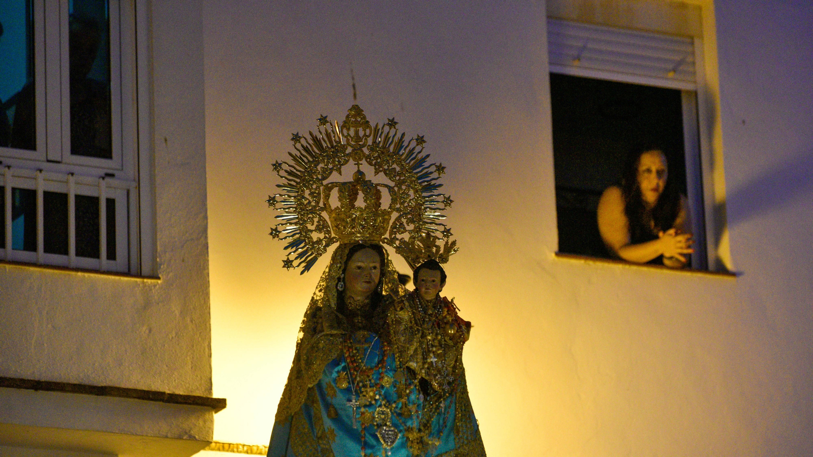 Las fotos de la procesión de La Virgen de la luz en Tarifa