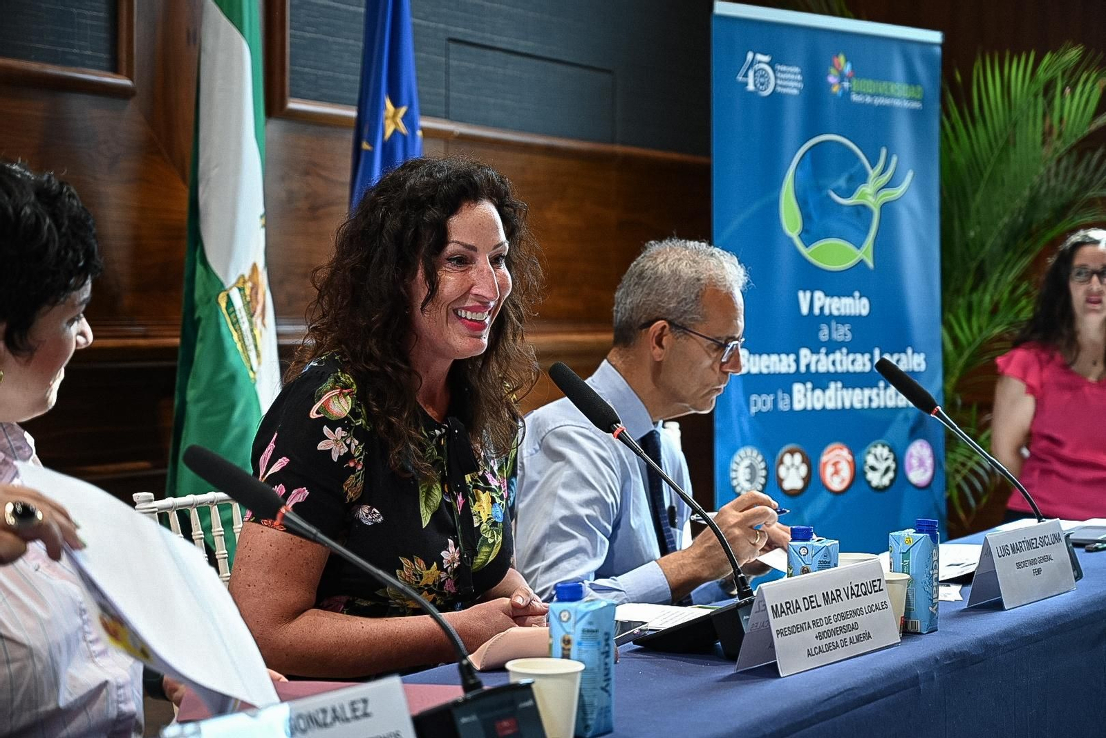 La alcaldesa de Almería, en las jornadas sobre las buenas prácticas por la biodiversidad