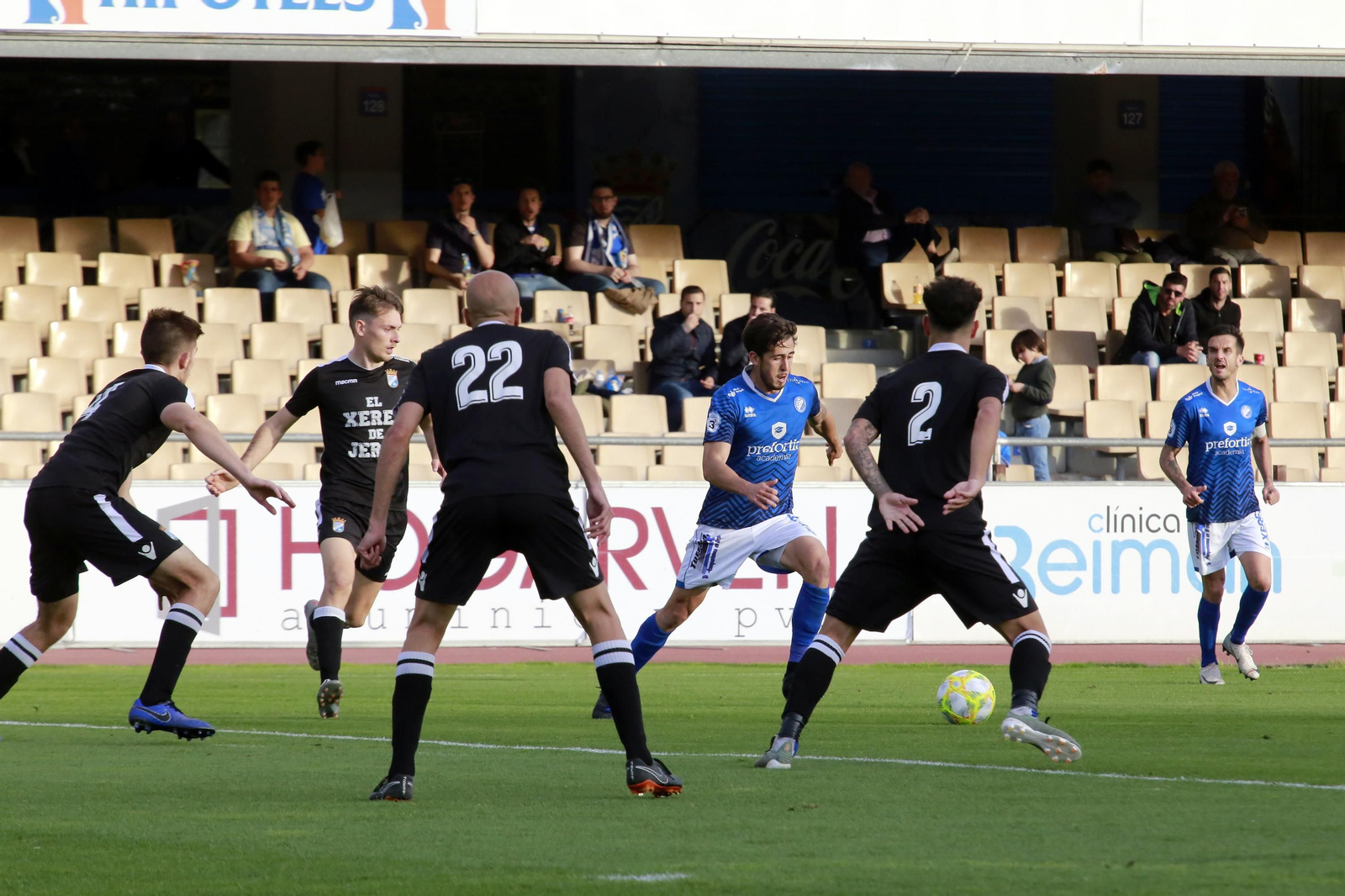 Derbi entre Xerez DFC y Xerez CD en Chapín