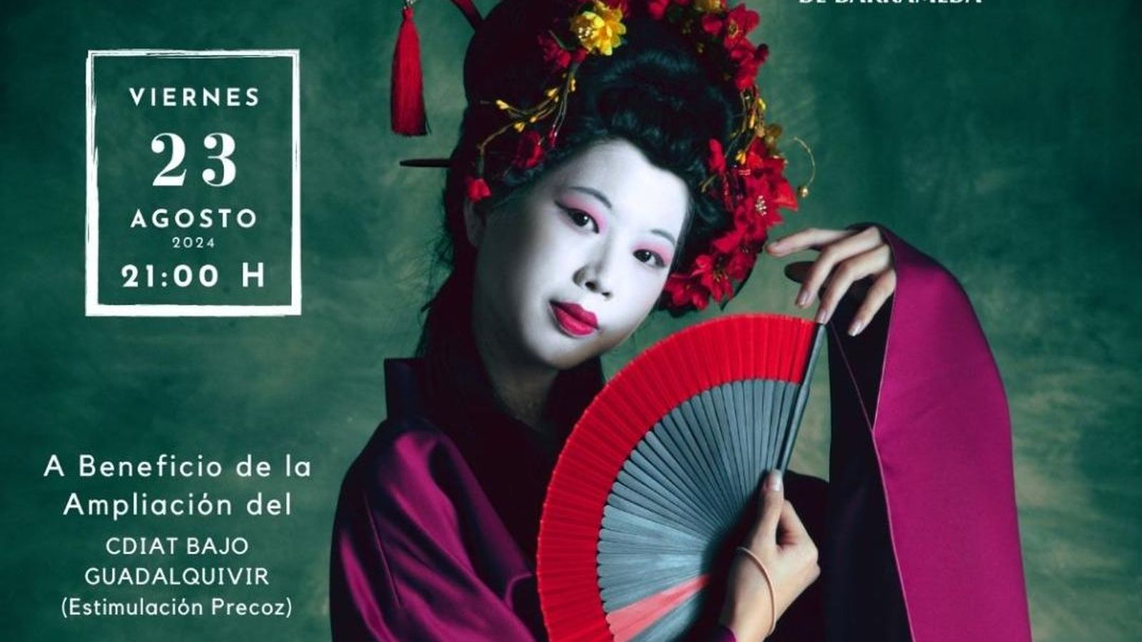 Staff Opera Club lleva a Madama Butterfly a la Plaza de Toros de Sanlúcar el 23 de agosto