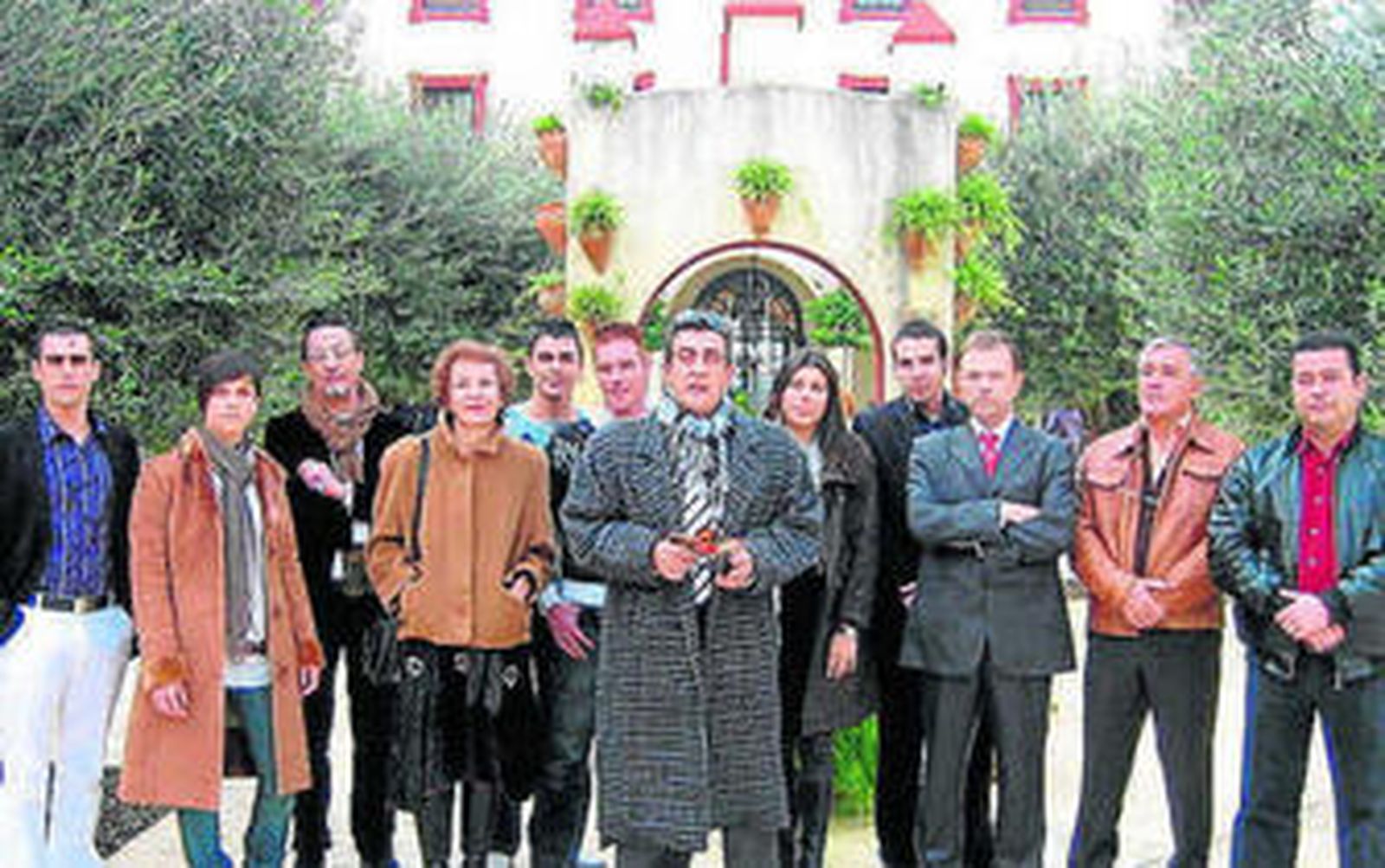 Fran Ferreiro y su equipo de cazatalentos musicales.